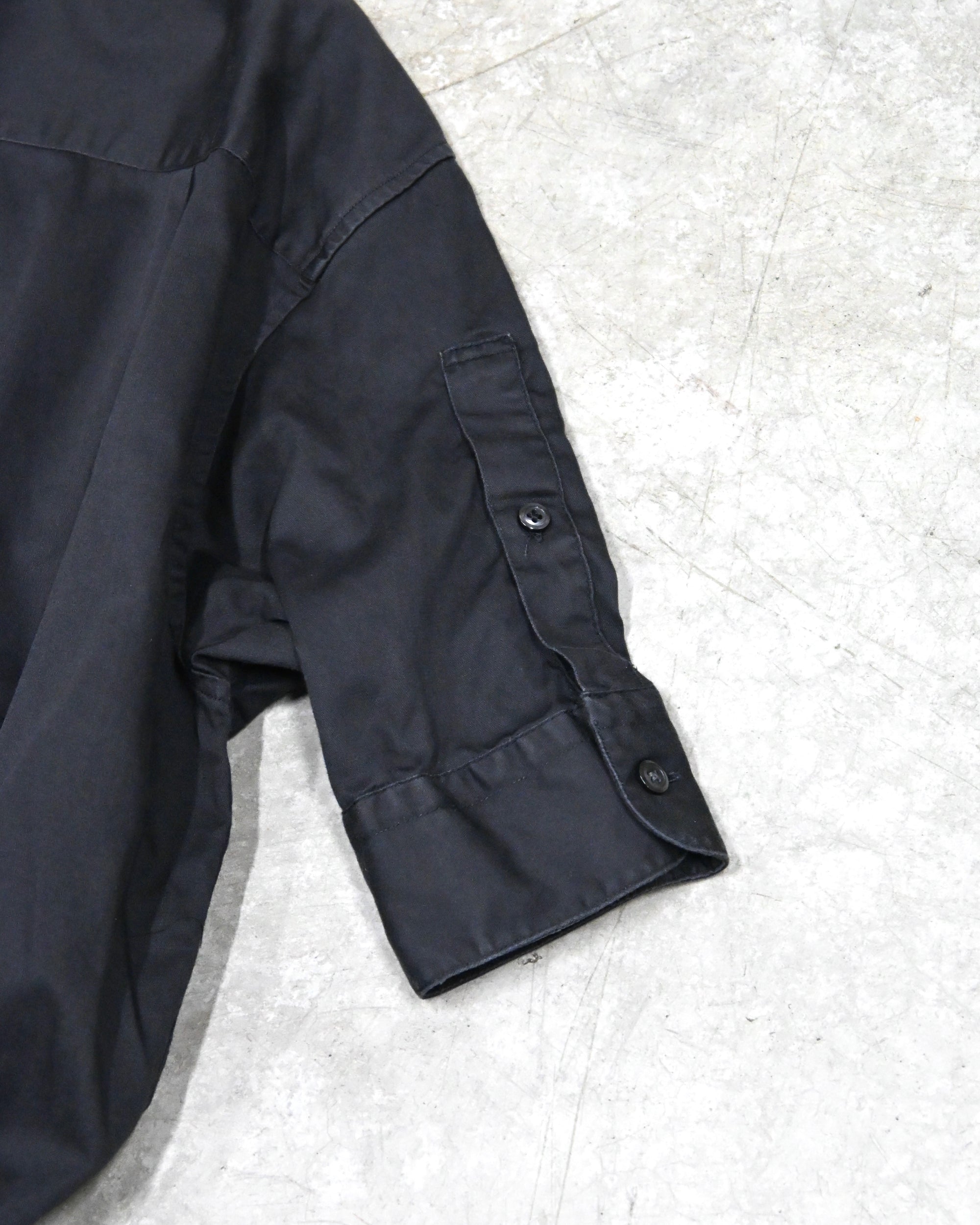 ID26-036-L / denim waist short sleeve shirt【B】