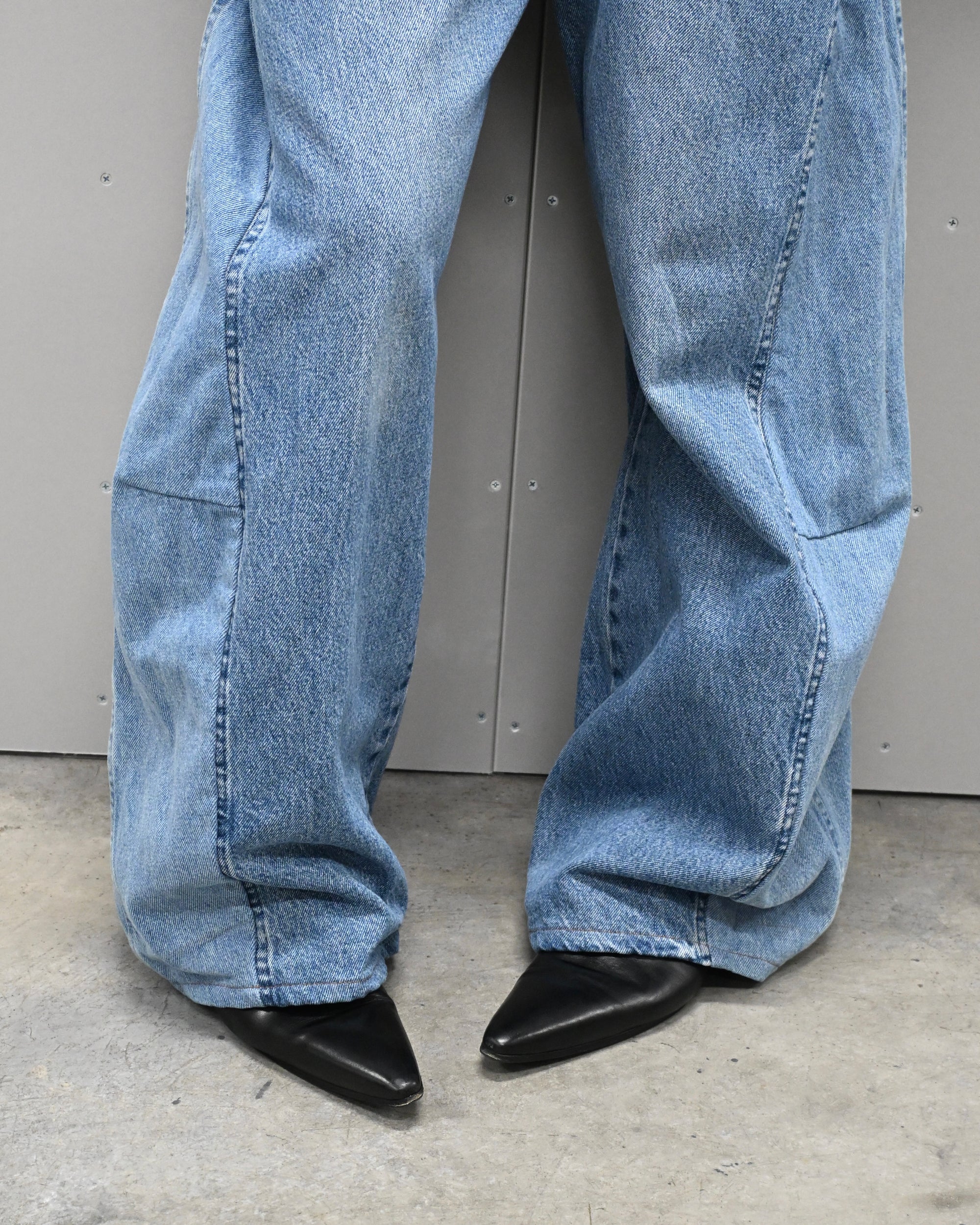 ID-001-14-XL / curve buggy denim 【A】