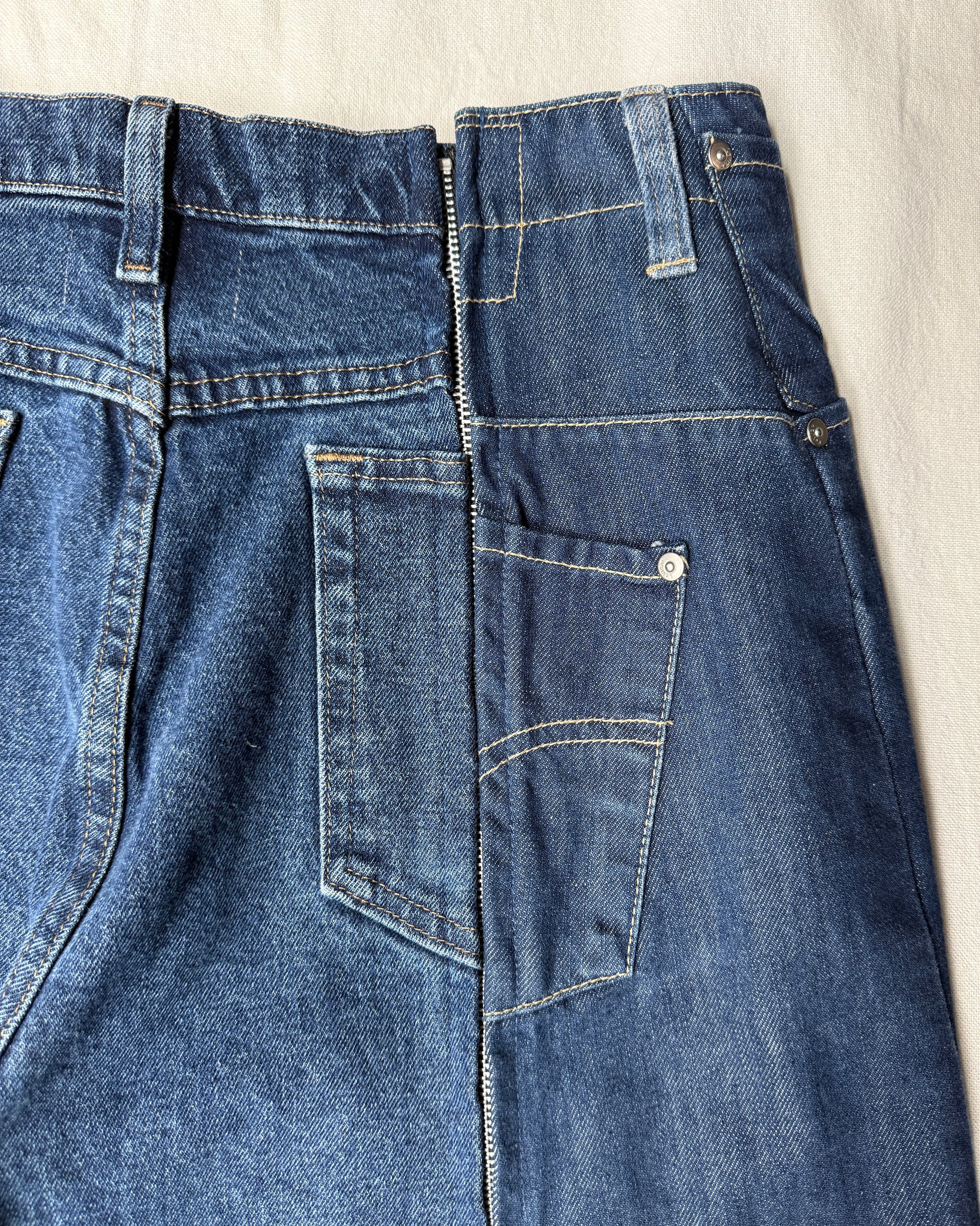 ID25-017 / zip engineered denim【B】