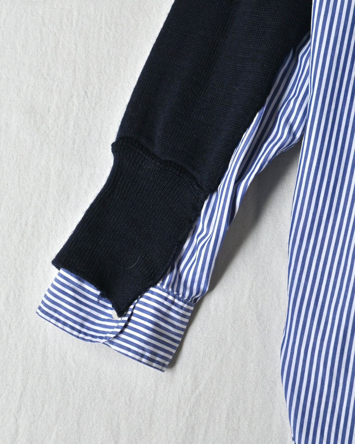 ID26-047-F / fake layered vintage cardigan 【A】