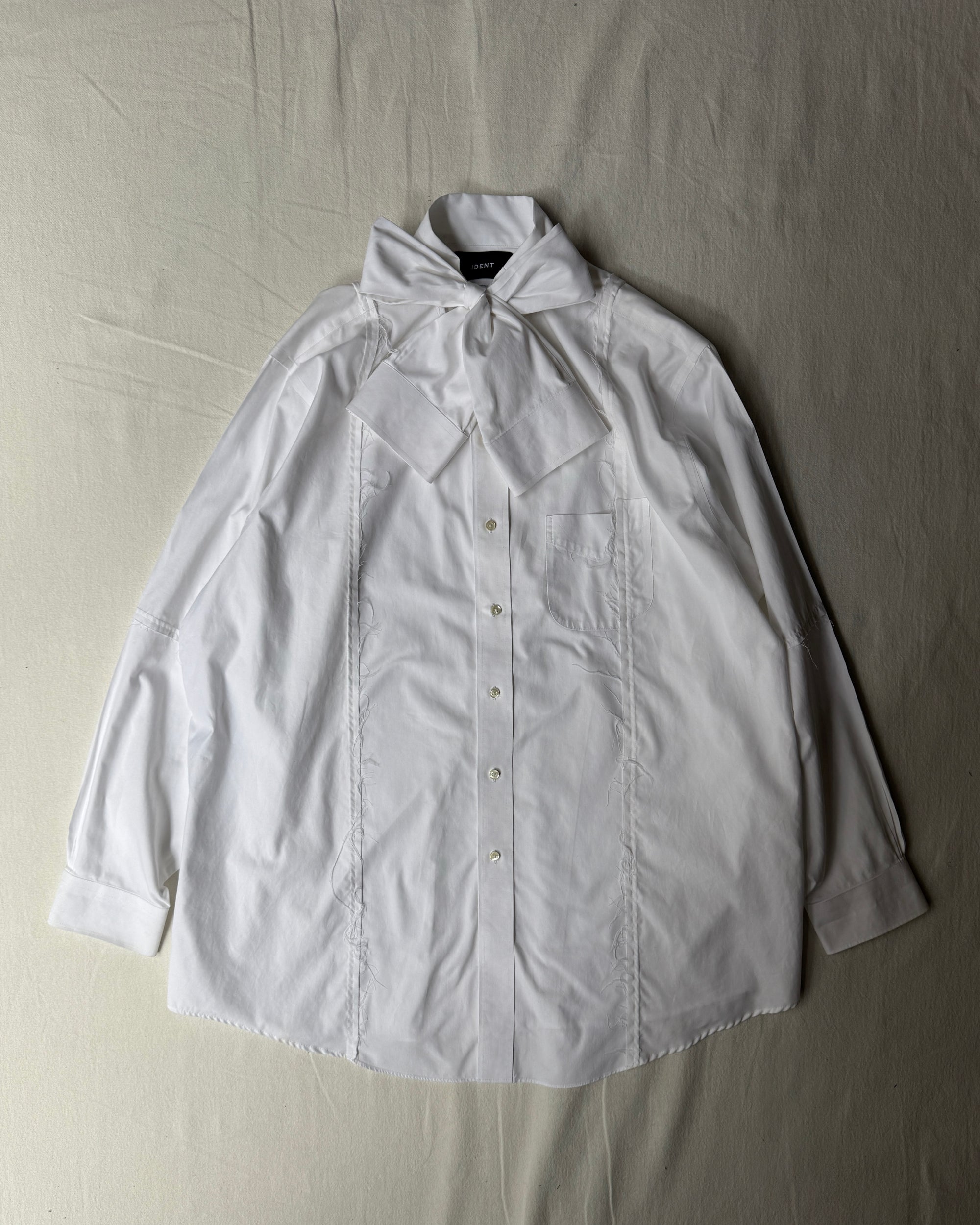 ID26-004-F / docking ribbon shirt【B】