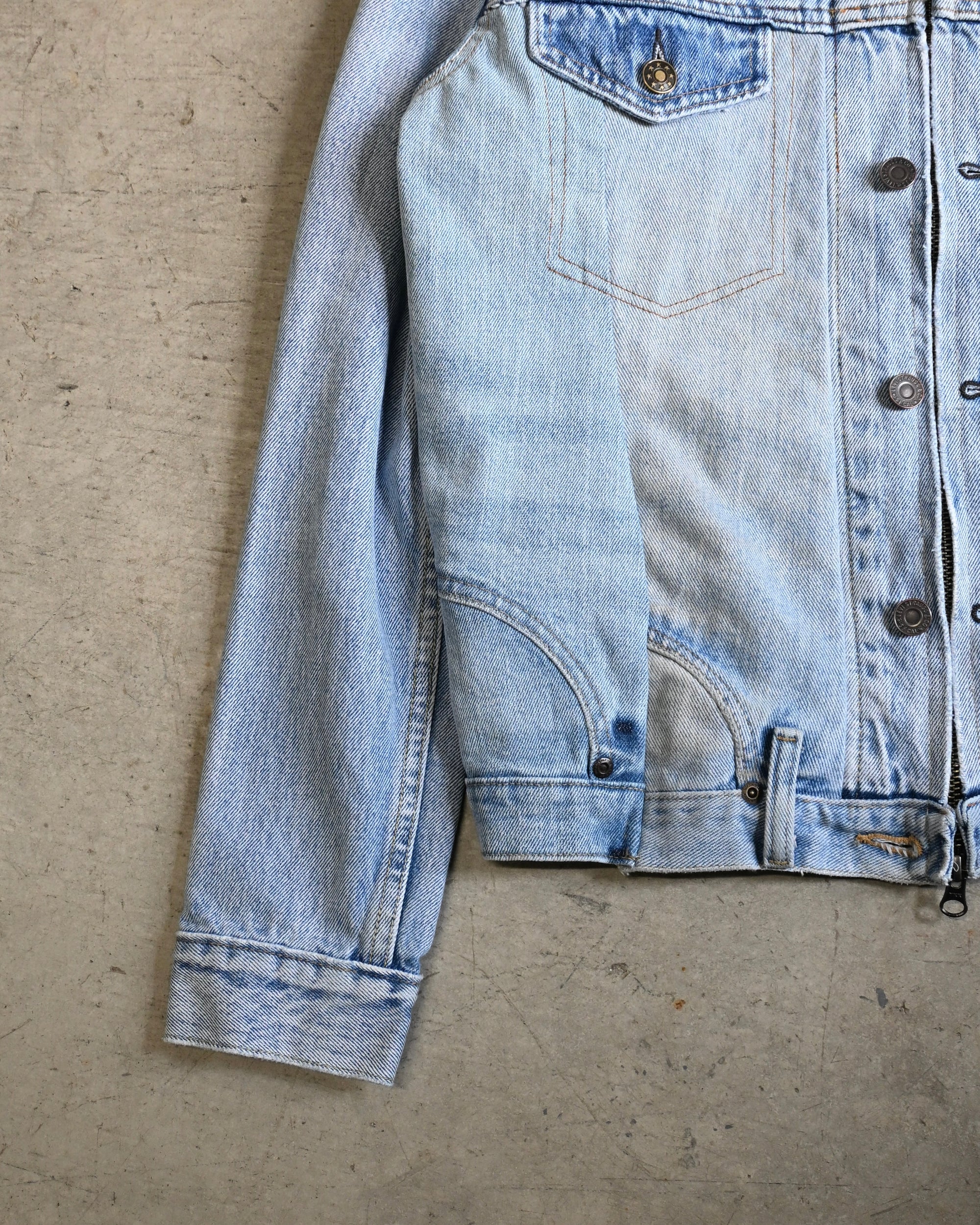 ID26-050-F / upside down denim jacket 【B】