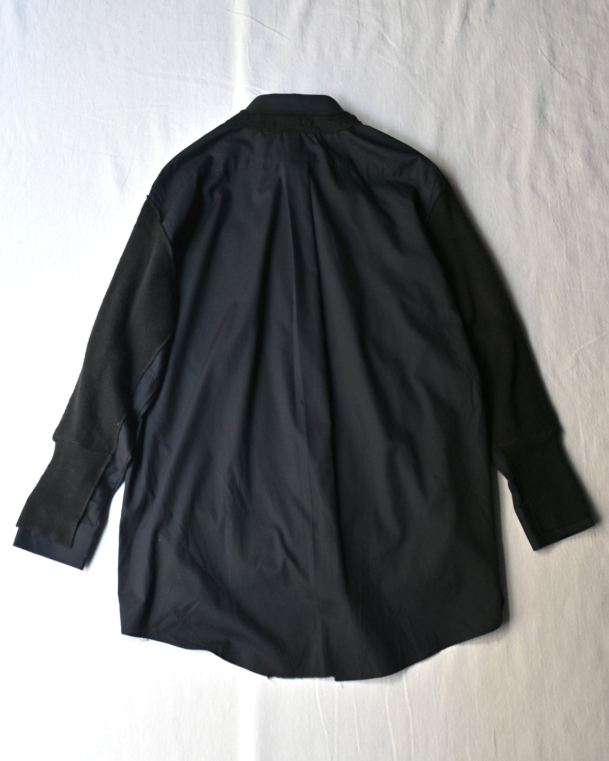 ID26-048-01-F / fake layered cardigan 【B】