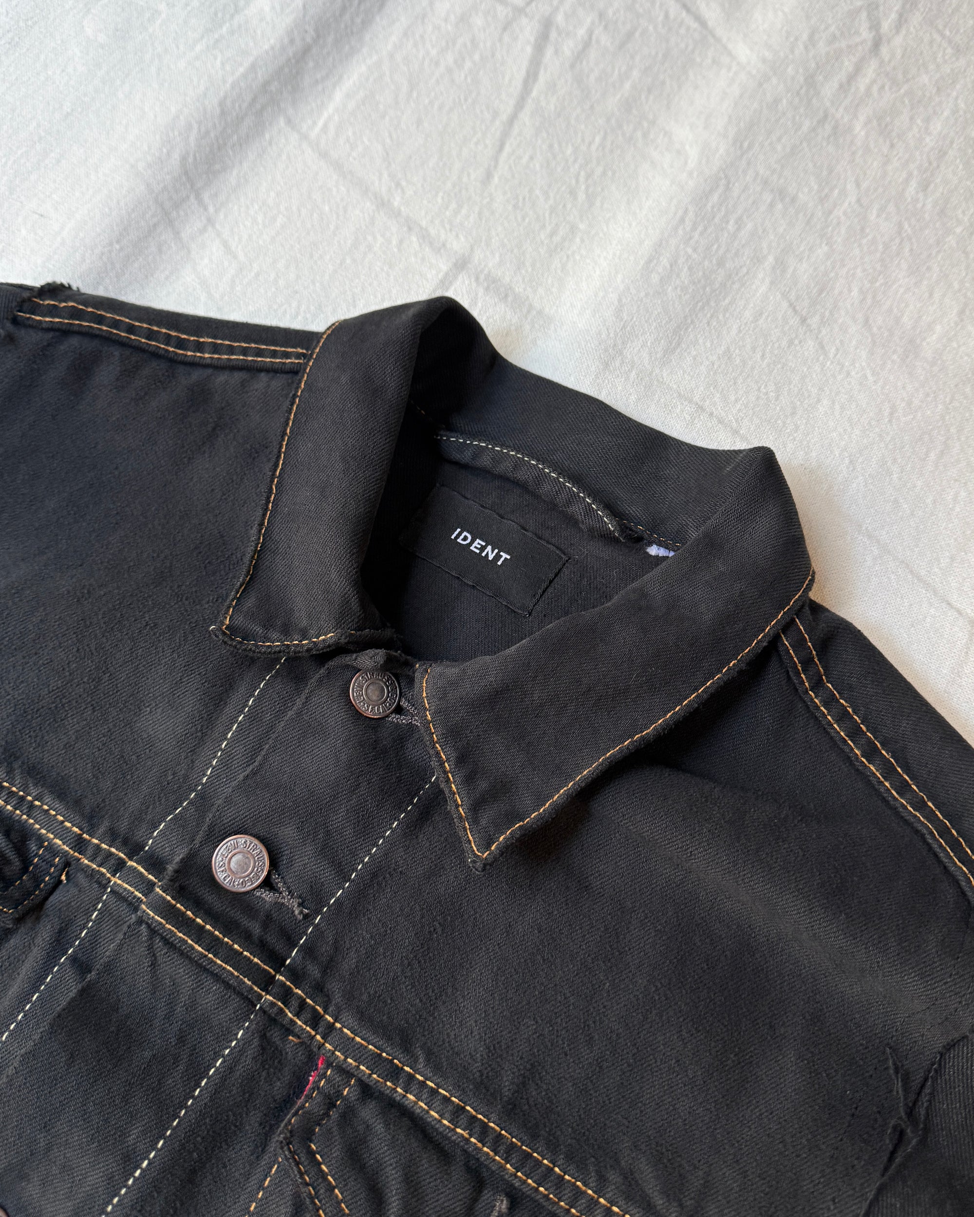 ID-006-F / rebuild kimono denim overdye【A】