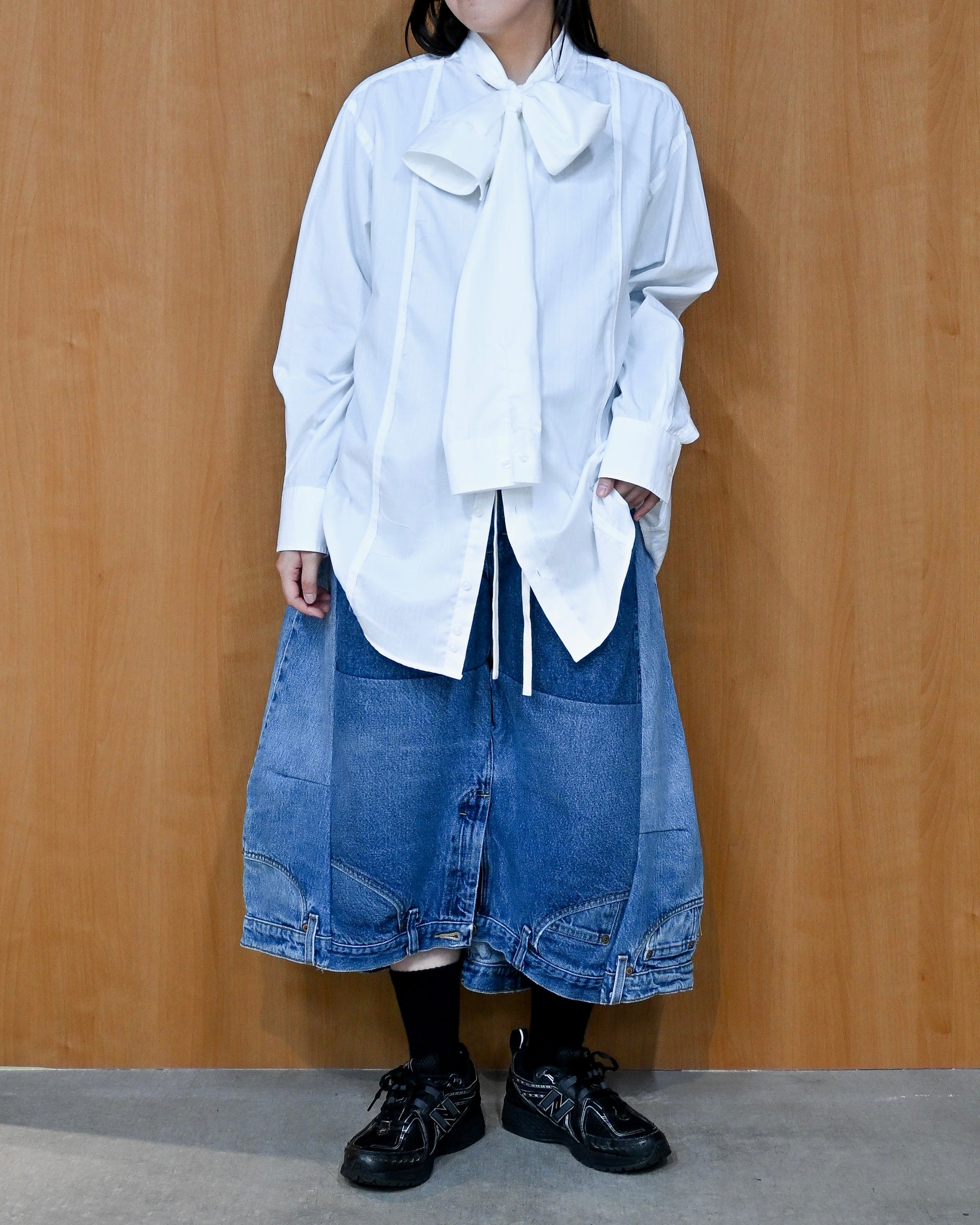 ID26−021-02-F / donut denim pant【A】