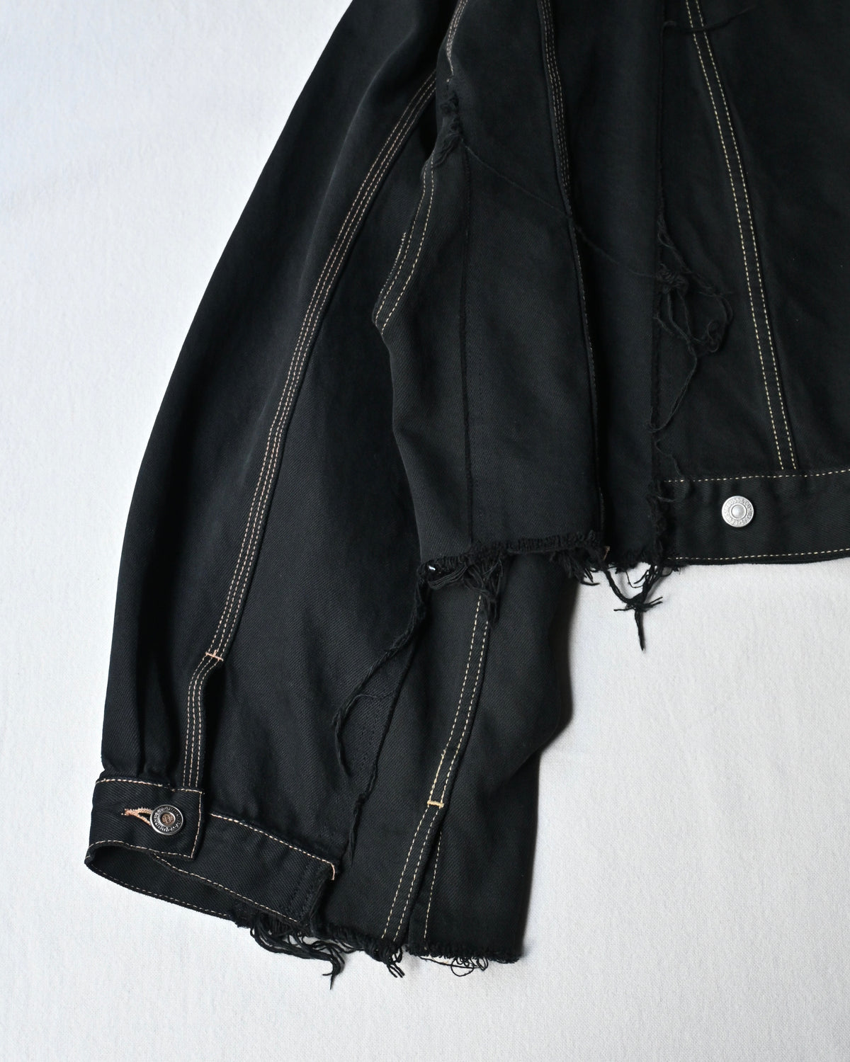 ID-006-07-F / rebuild denim overdyed【A】