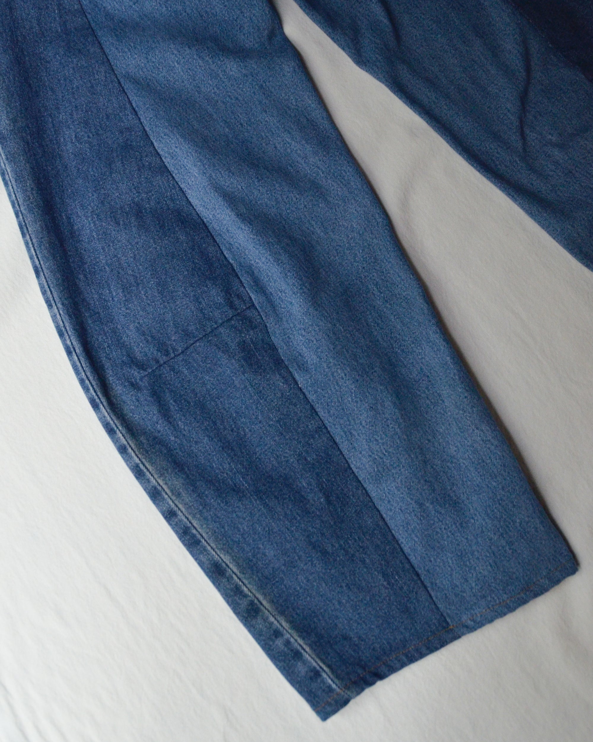 RE-010-18 / curve buggy denim【A】