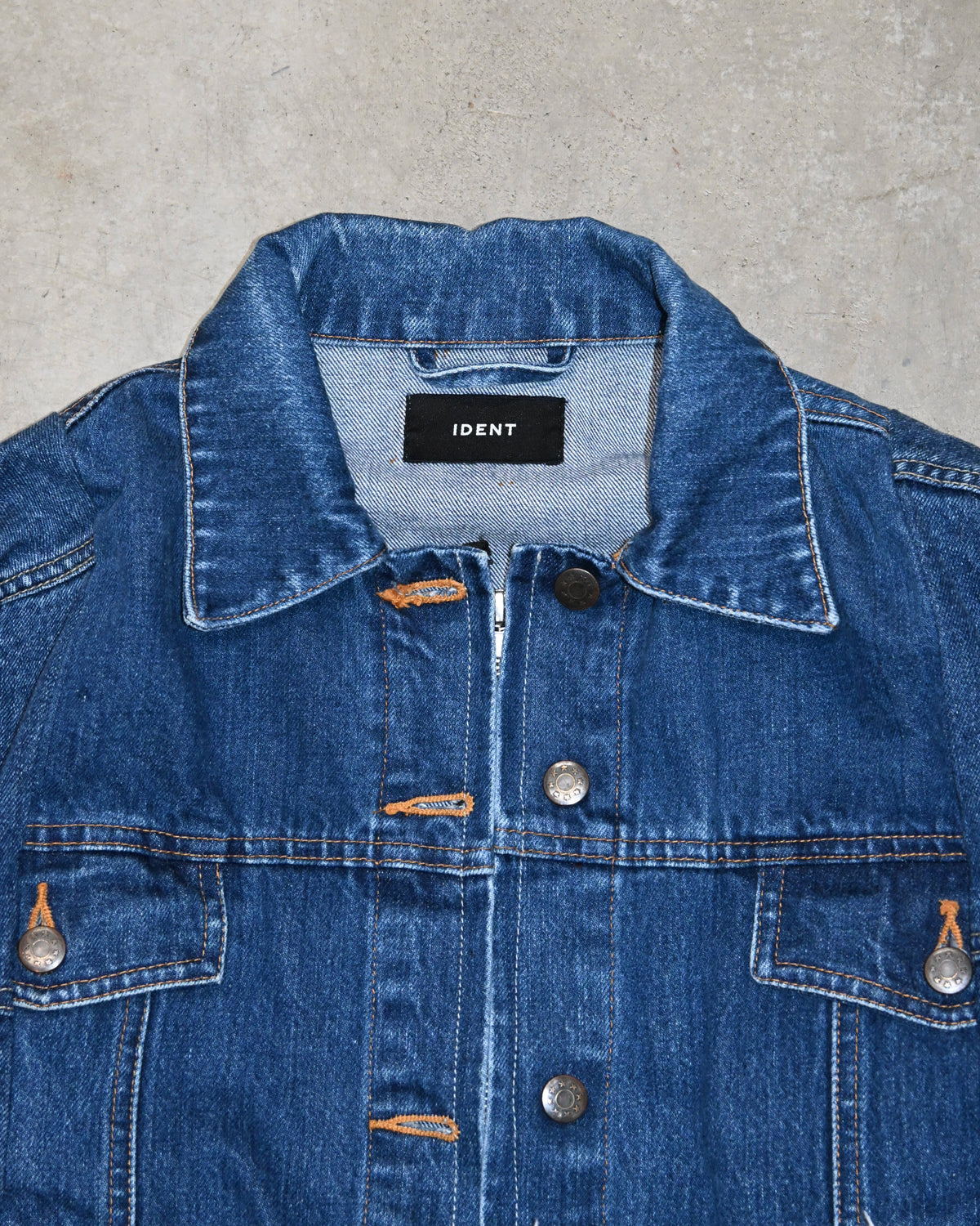 ID26-041-F / mirrored denim jacket【C】