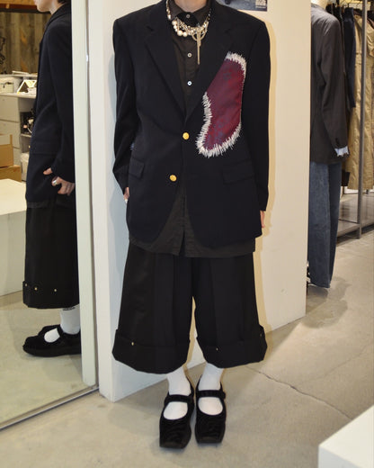 RE-008/"KIMONO" patchwork jacket