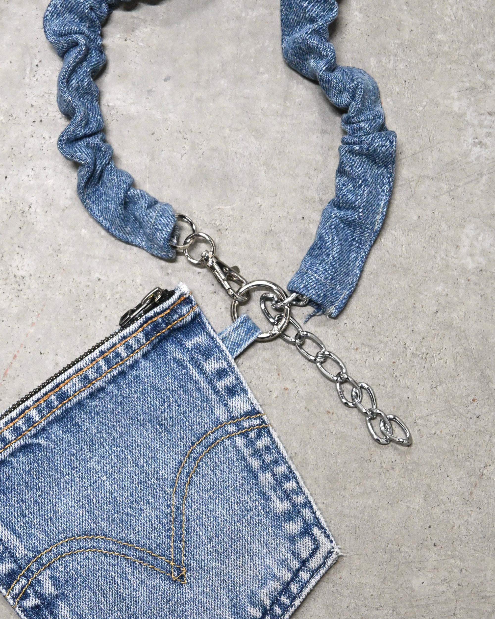 ID26-031-F  / denim pocket shoulder【C】
