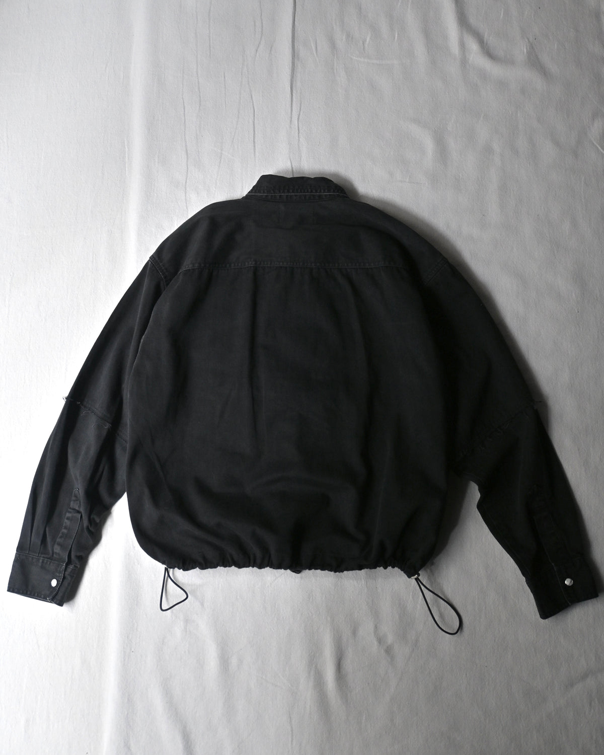 ID26-014-07-F / denim frill shirt【A】