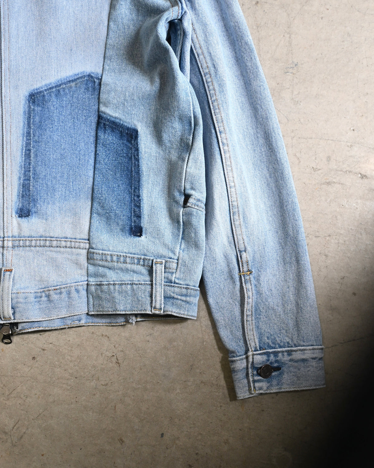 ID26-050-F / upside down denim jacket 【B】