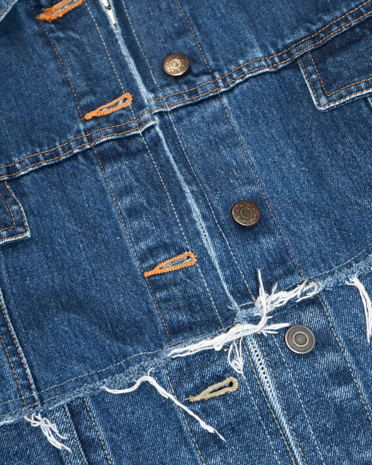 ID26-041-F / mirrored denim jacket【C】