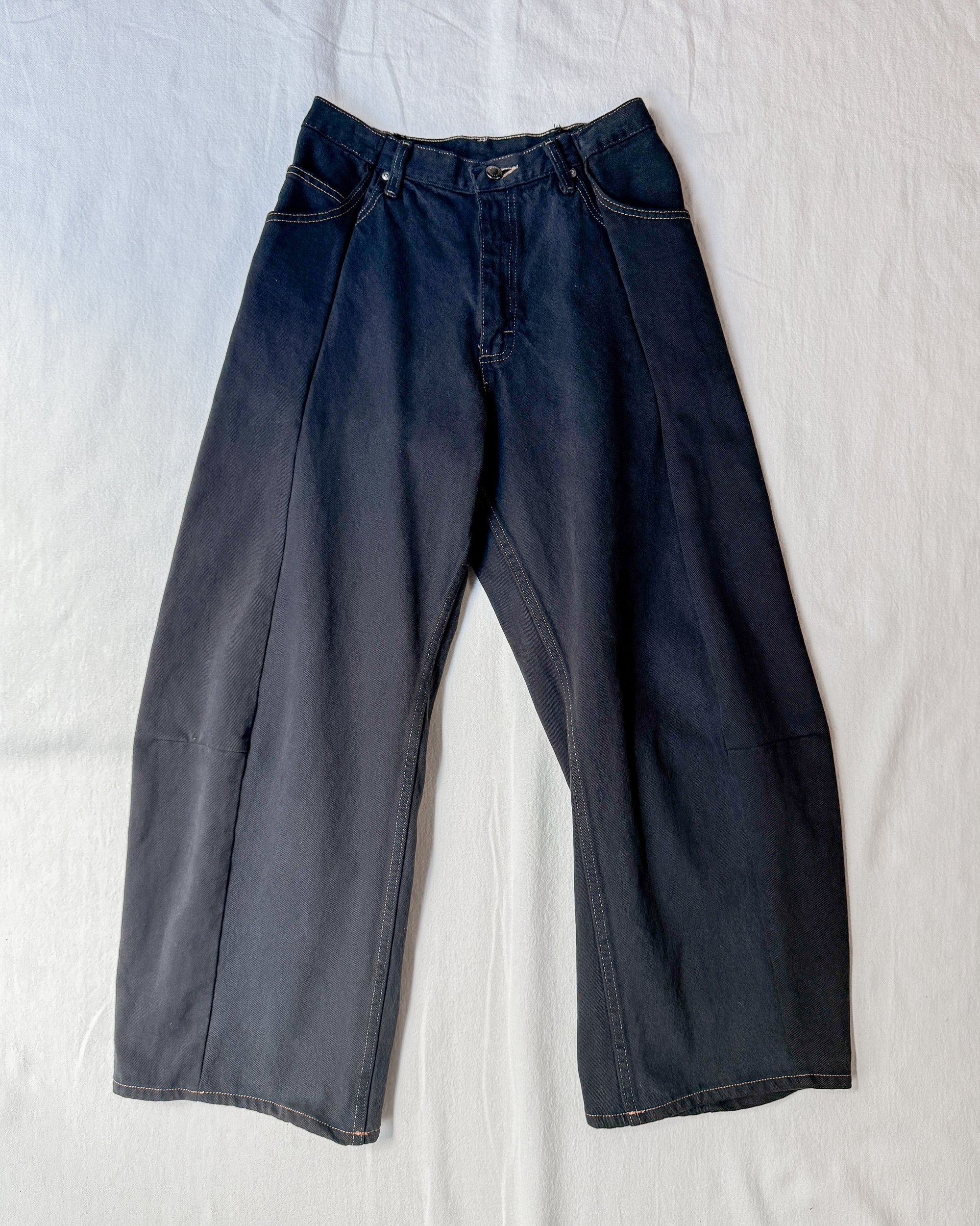 ID-005-S / curve buggy denim over dyed【B】