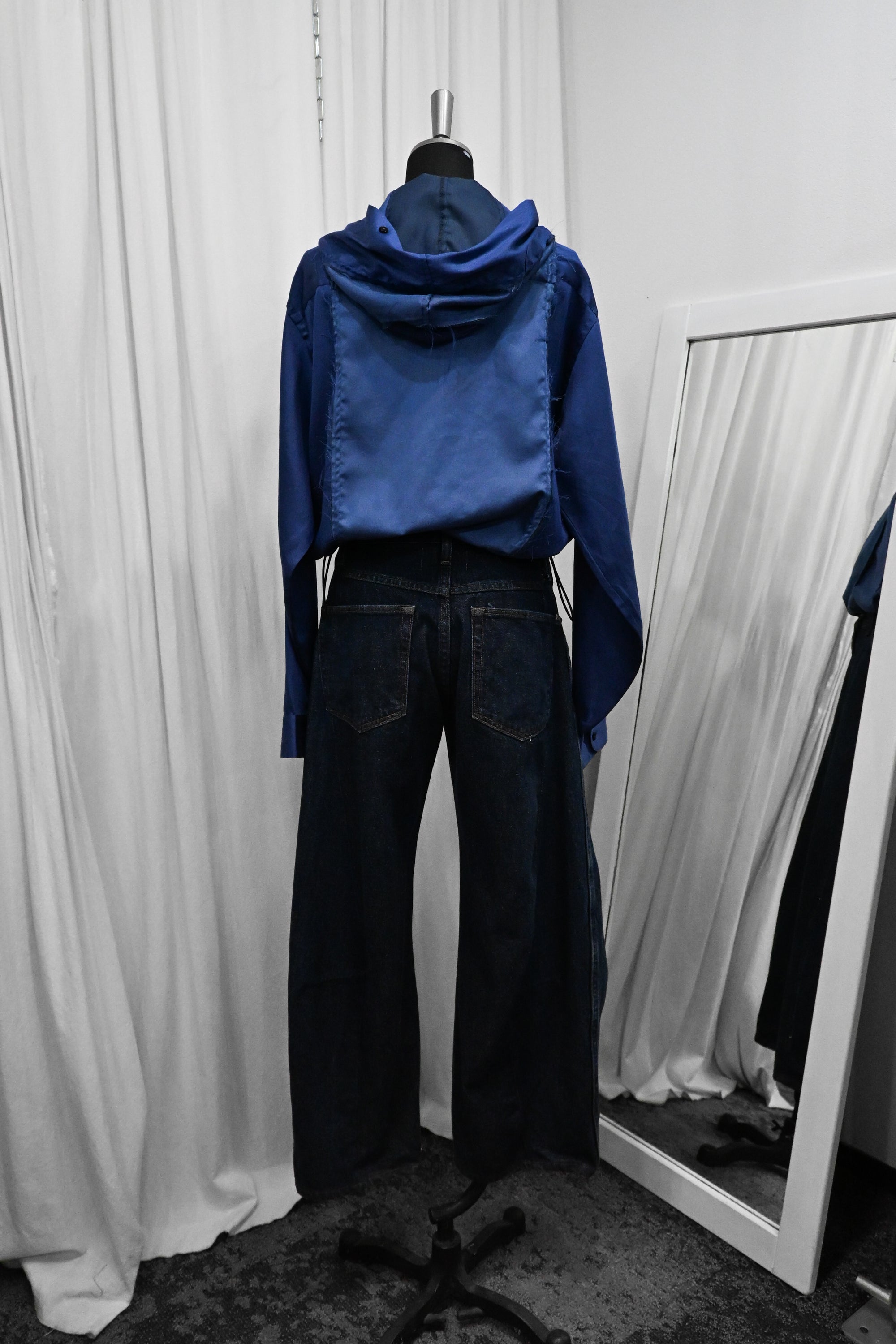 ID26-015-01-F / docking shirt hoodie 【A】