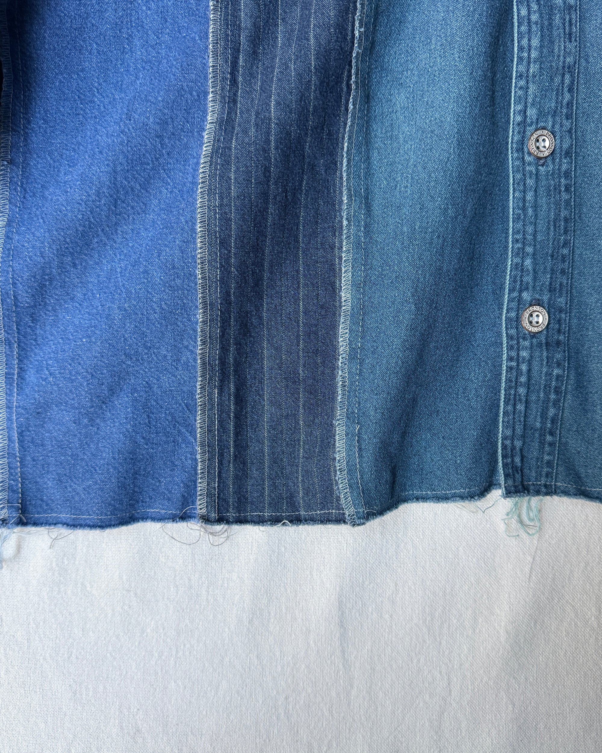 ID25-028-F / docking over denim shirt jacket【B】