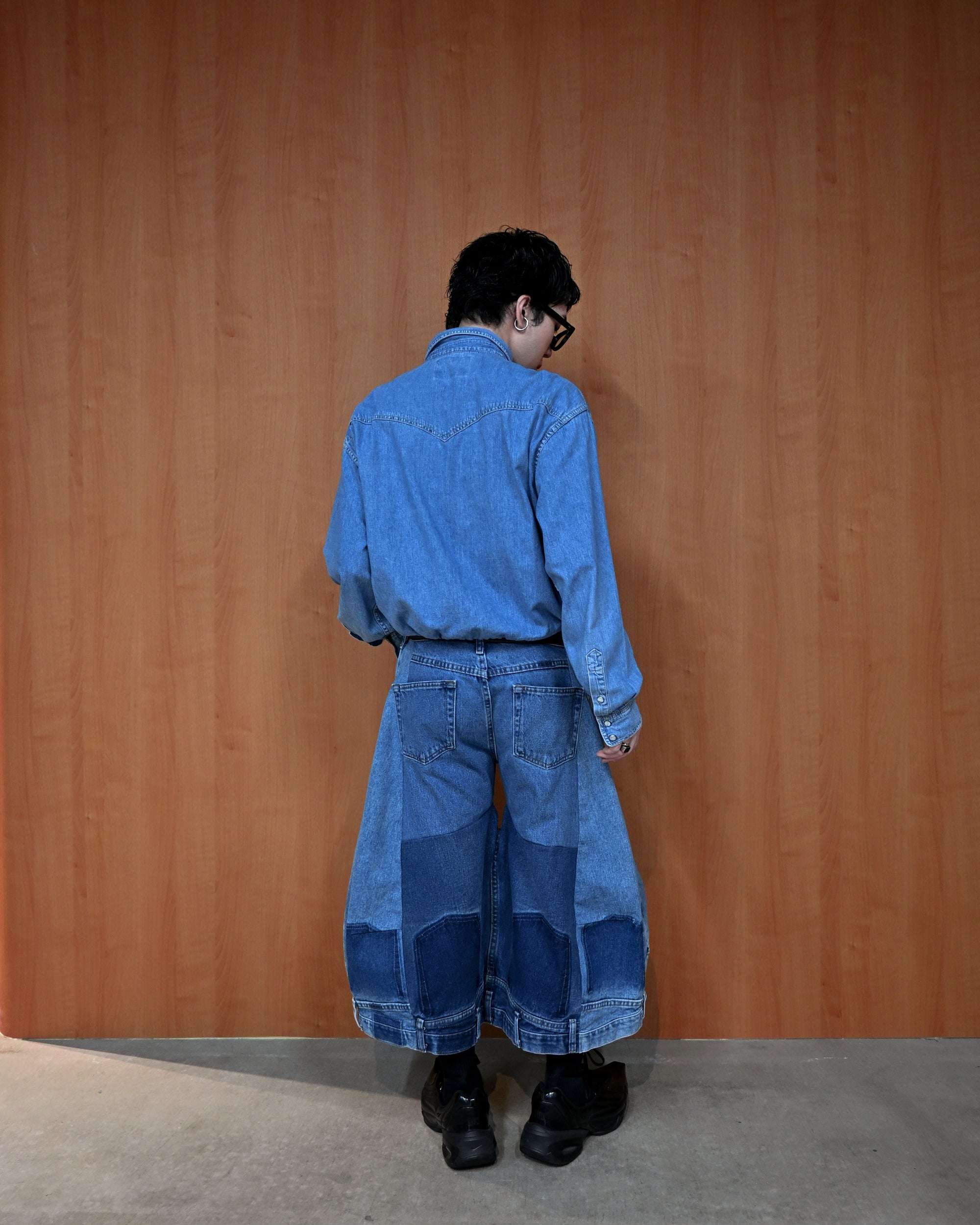 ID26−021-02-F / donut denim pant【C】