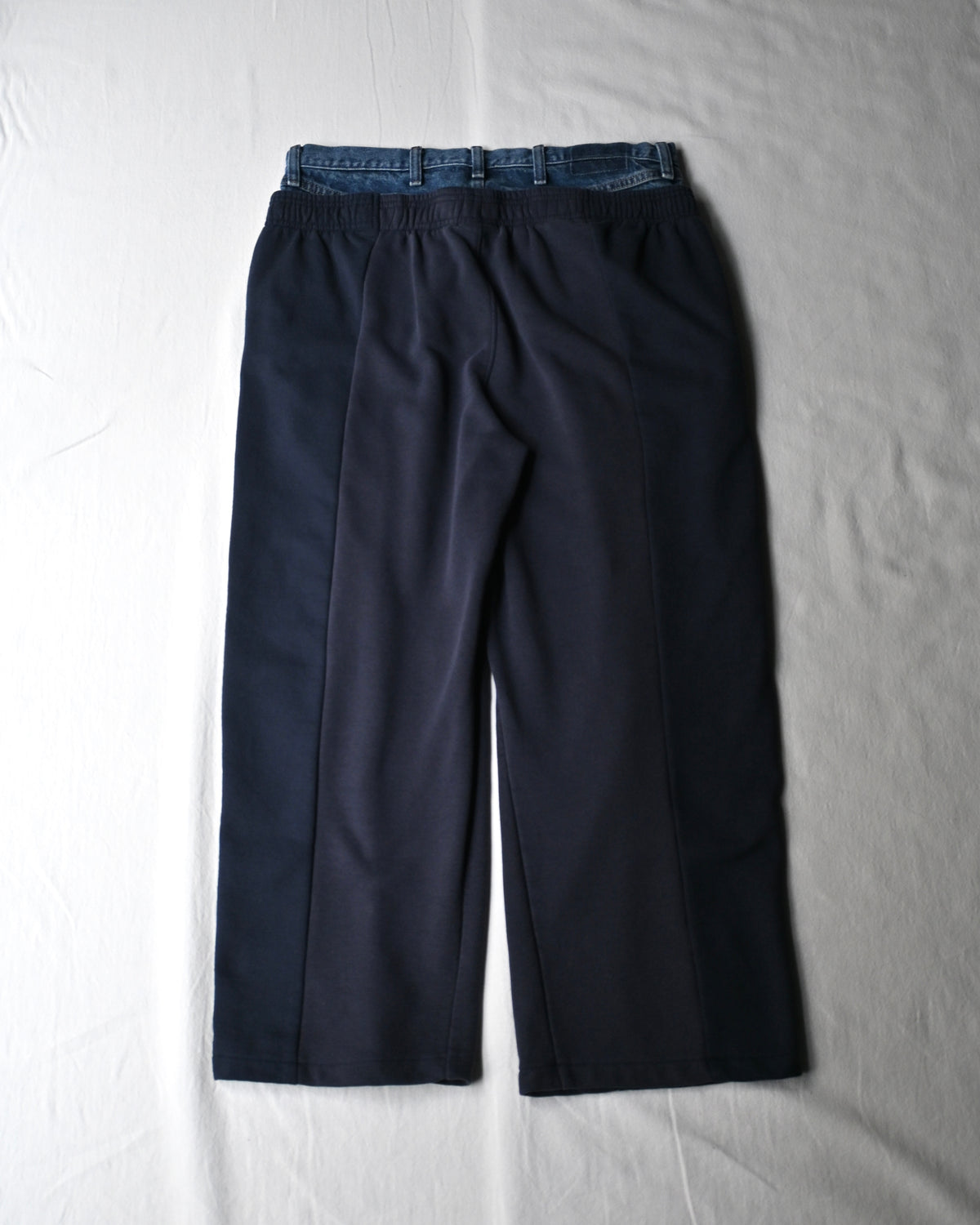 ID26-051-F / double wast wide sweat【A】