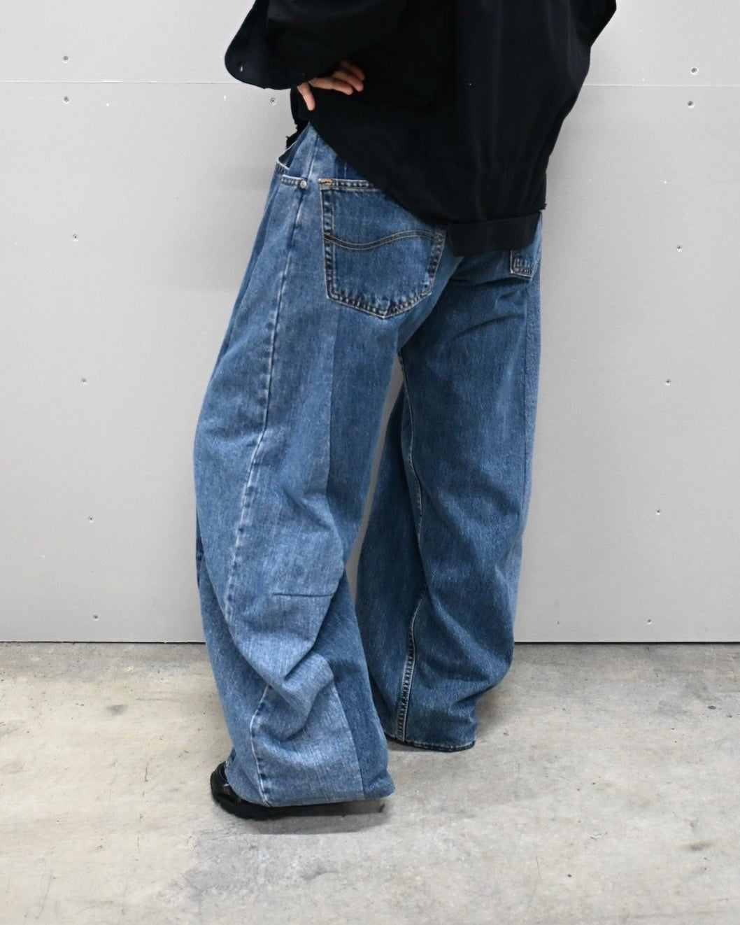 ID-001-09-M / curve buggy denim 【A】