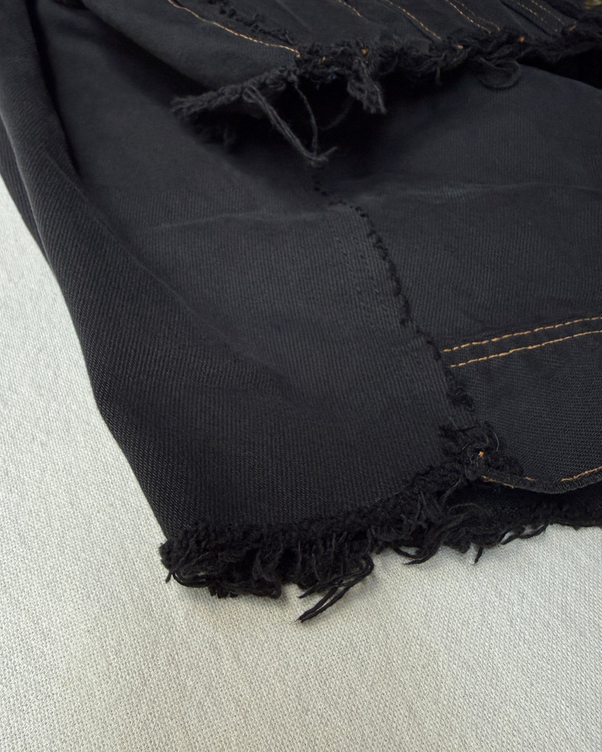 RE-030-F-05 / rebuild kimono denim jacket overdye 【A】