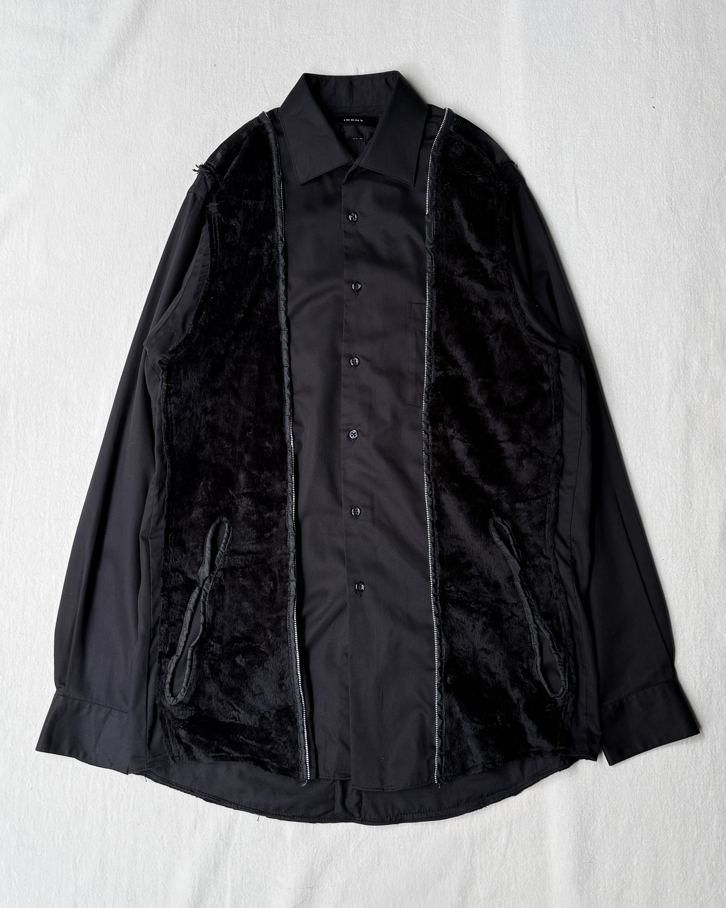 ID25-022-F / liner layered shirt【B】