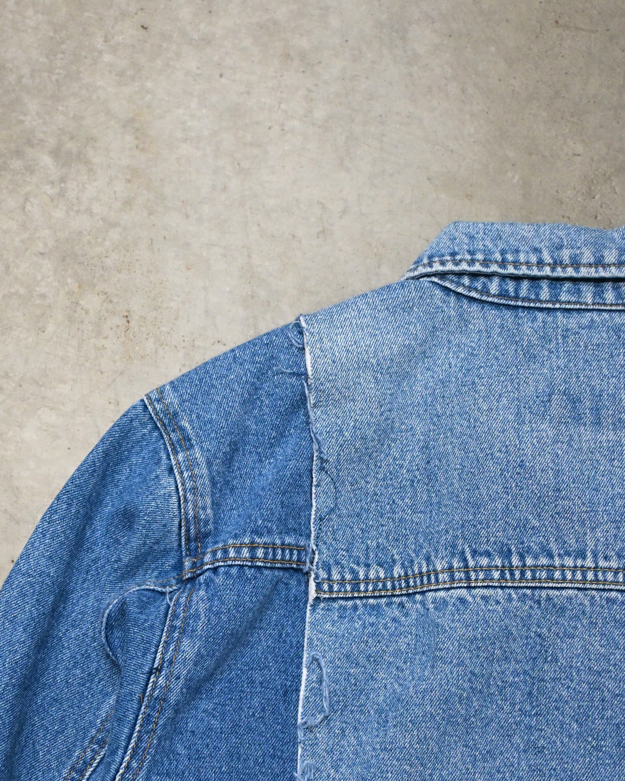 ID26-041-F / mirrored denim jacket【B】