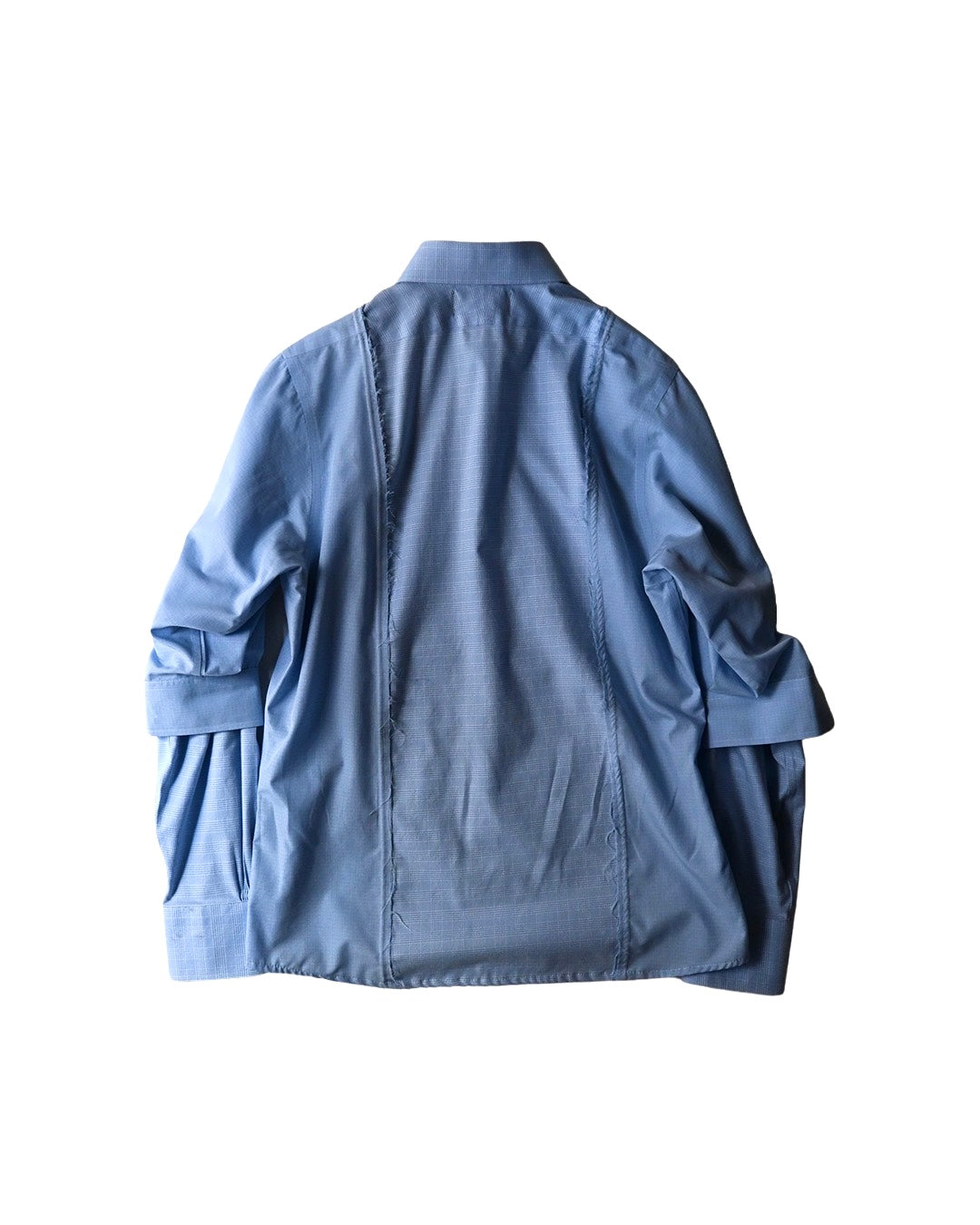ID26-063-F / layered sleeve shirt 【A】