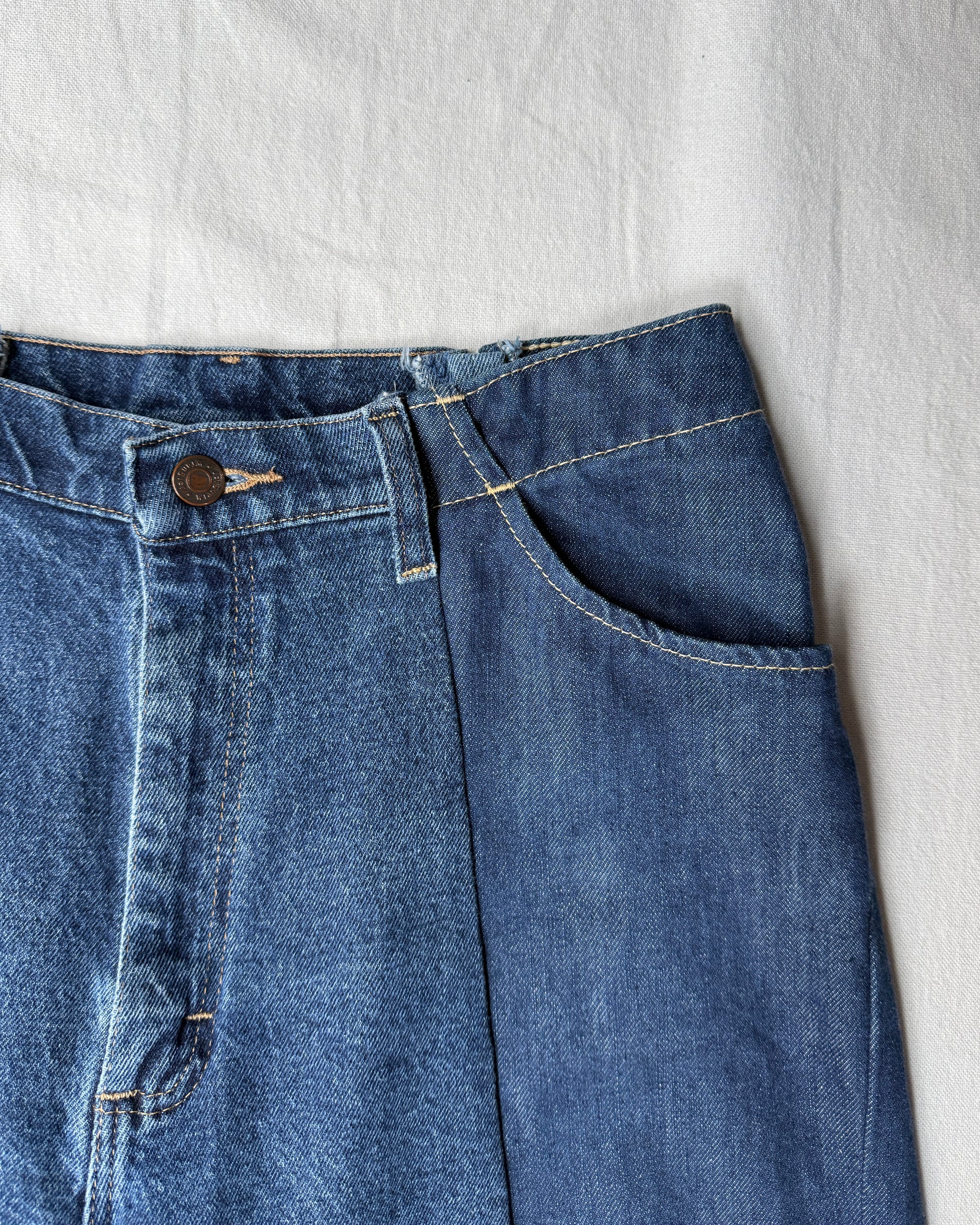 ID25-017 / zip engineered denim【B】