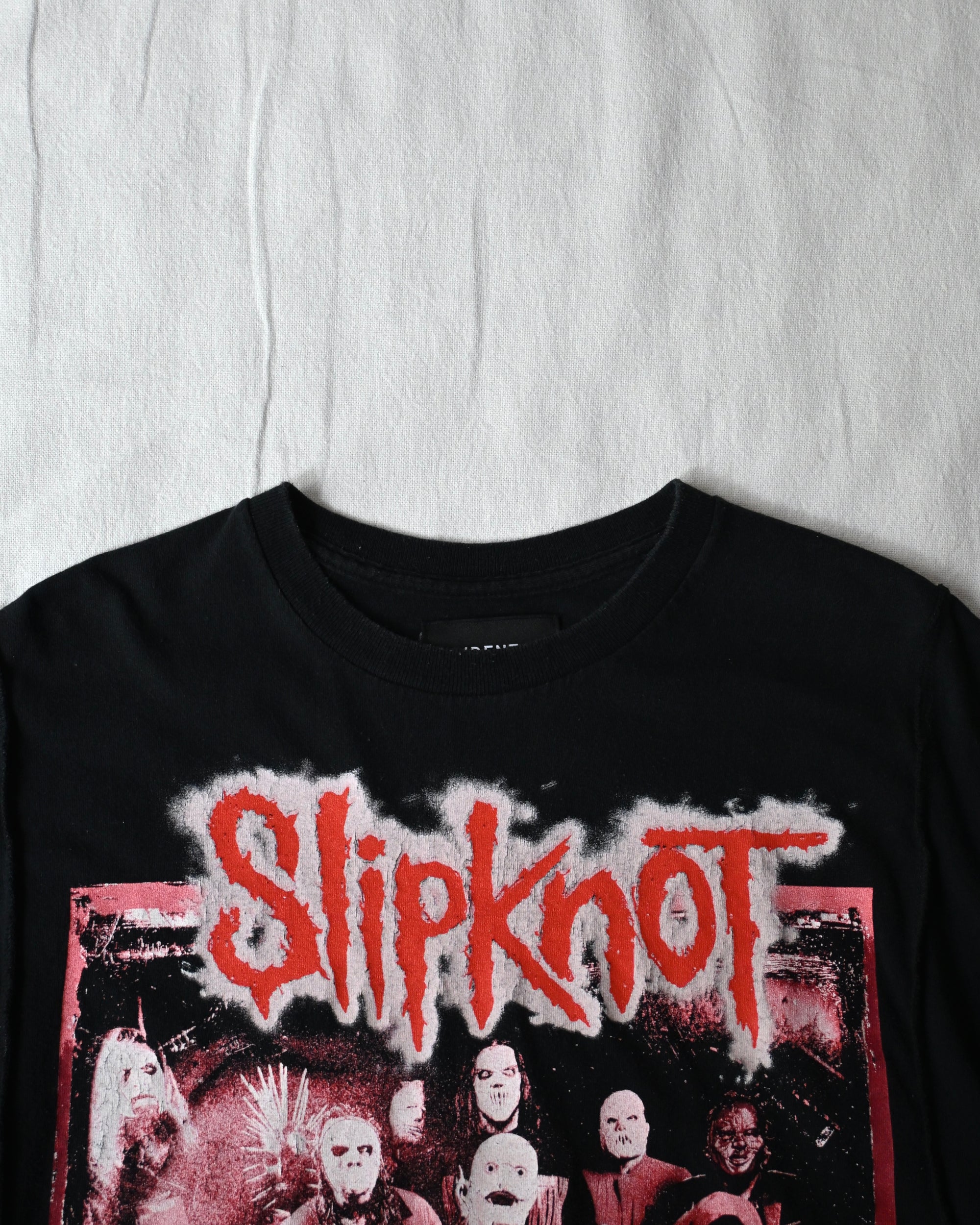 ID26-028-F / mirrored band tee【A】