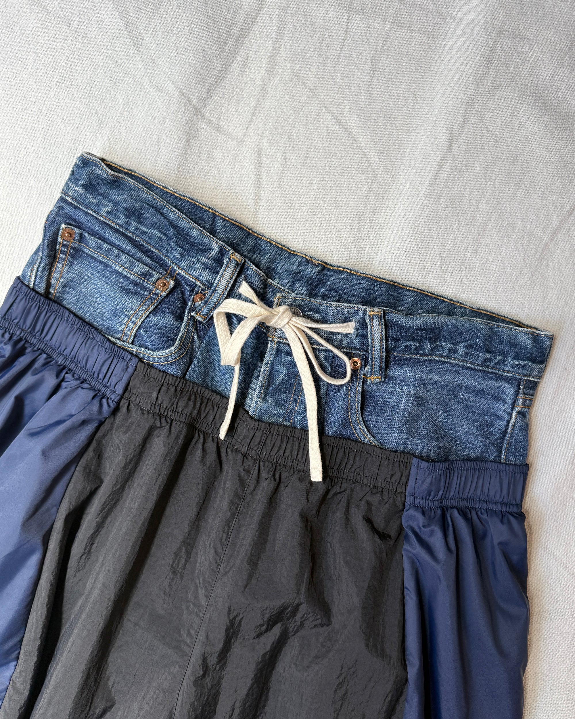 ID25-024-F / docking double waist pant【A】