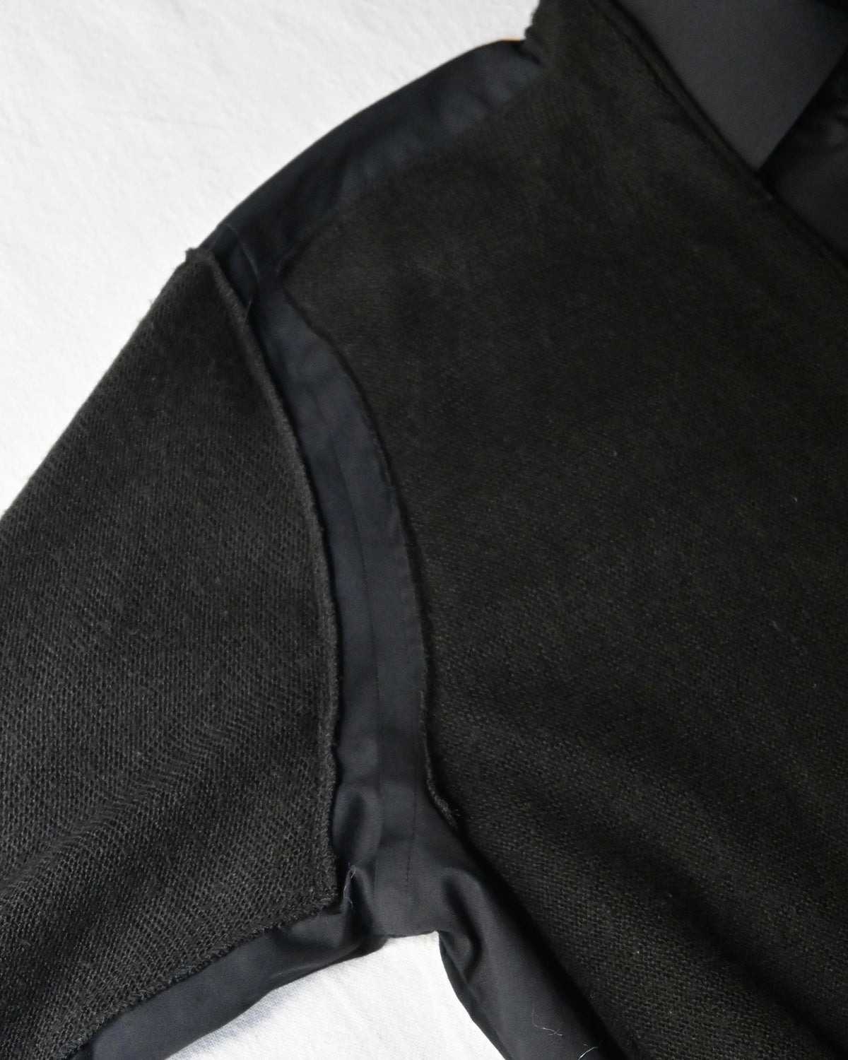 ID26-048-01-F / fake layered cardigan 【B】