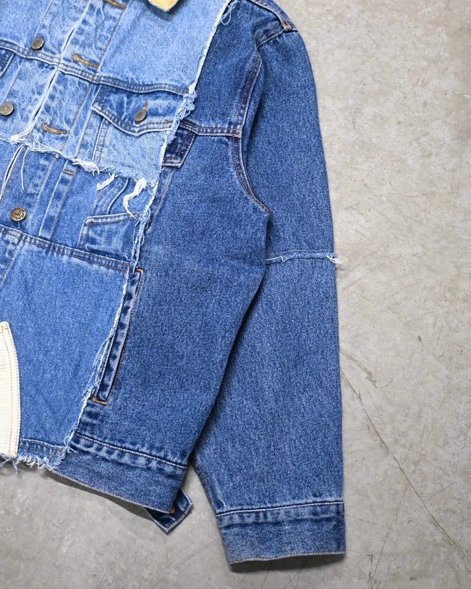 ID26-041-F / mirrored denim jacket【A】