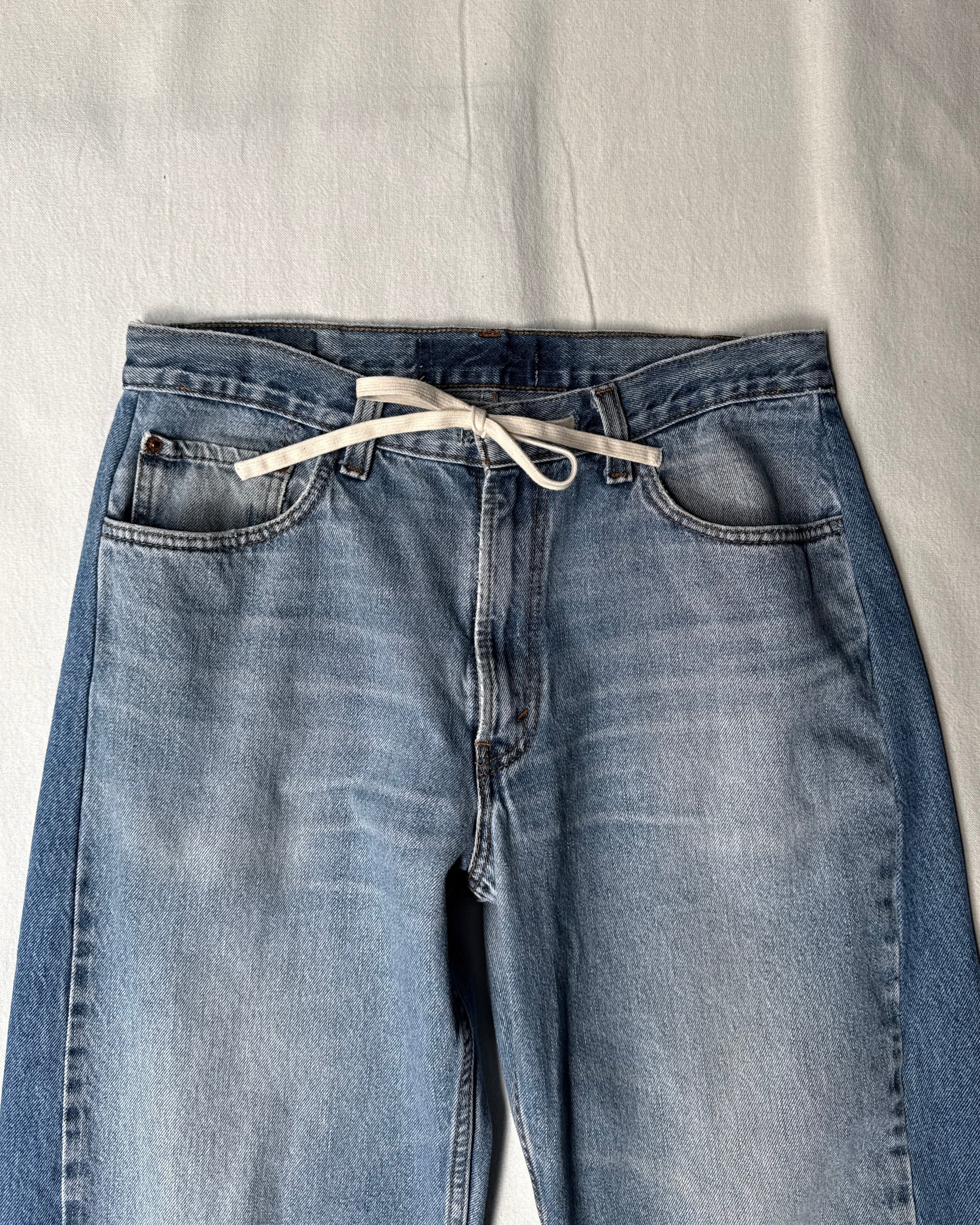 ID25-005-01-F / wide leg easy denim【D】