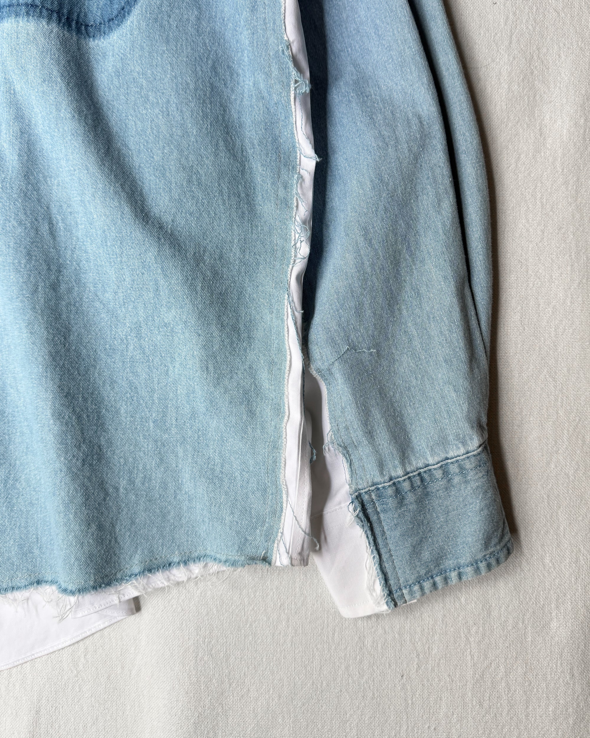 ID25-019 / docking fake layered shirt【A】