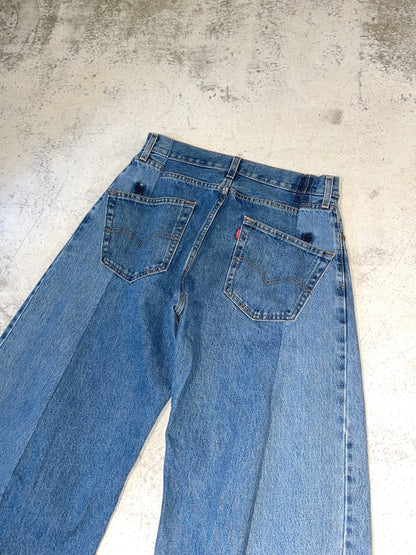 RE-010-09 / curve buggy denim【A】