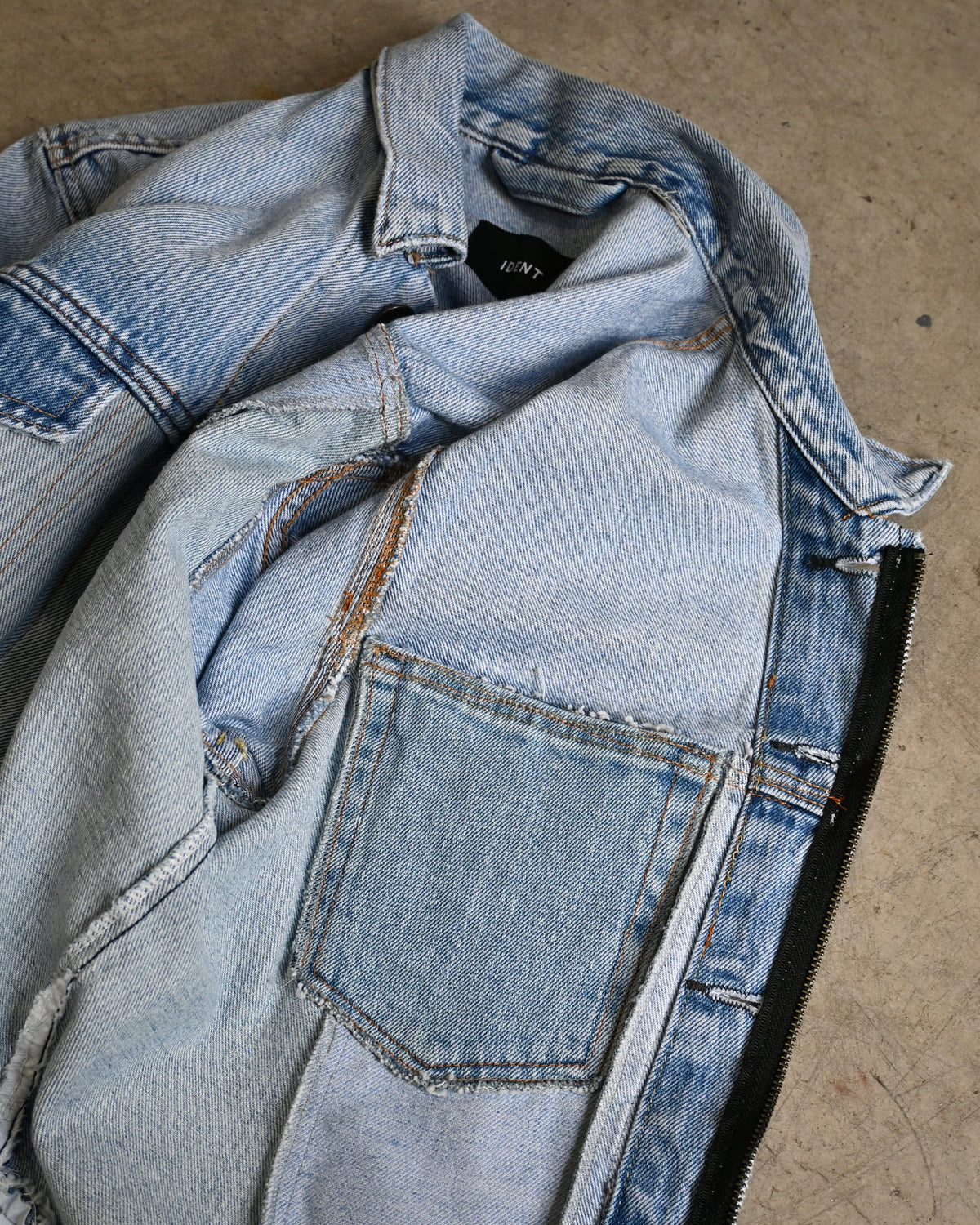 ID26-050-F / upside down denim jacket 【B】