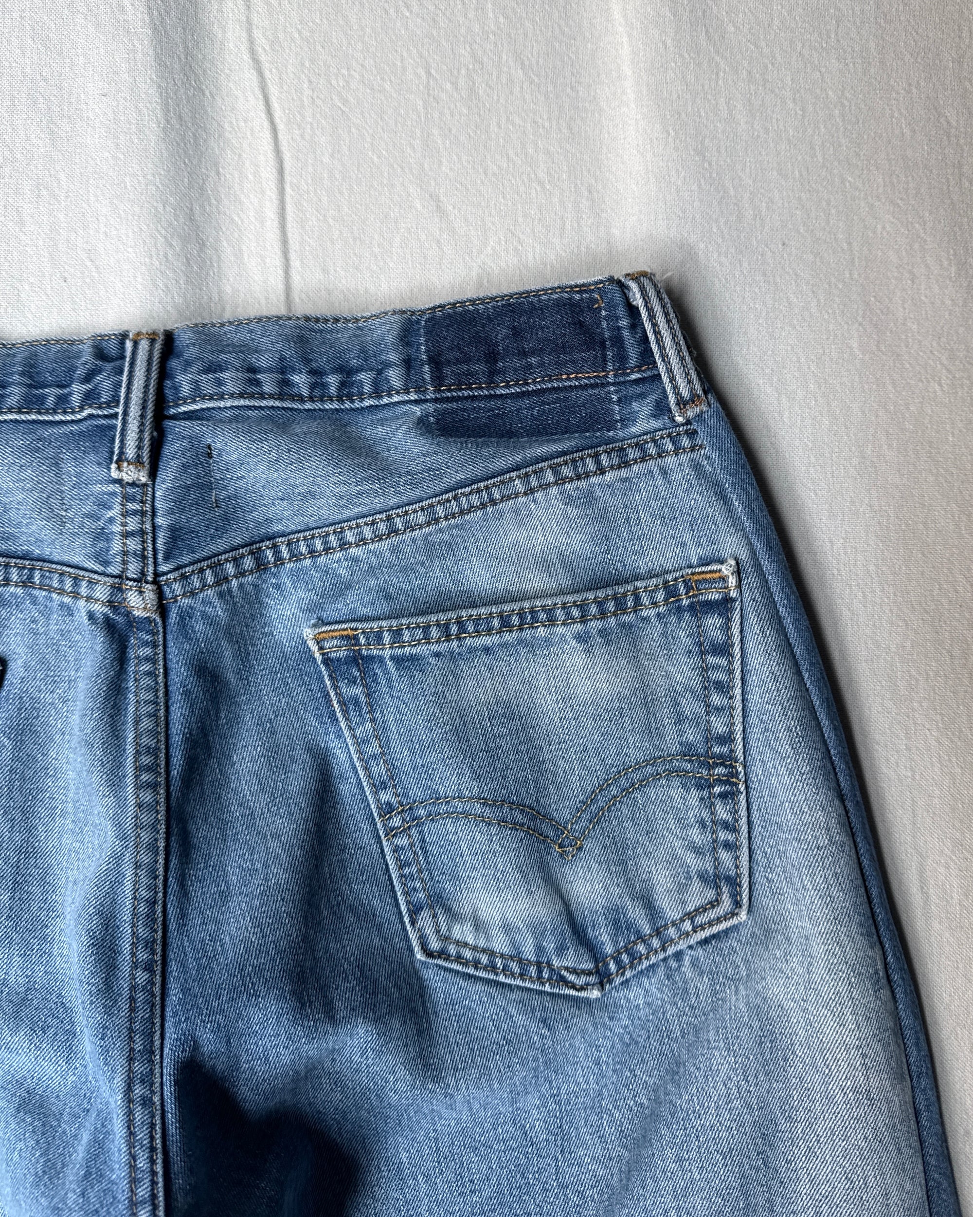 ID25-005-01-F / wide leg easy denim【E】