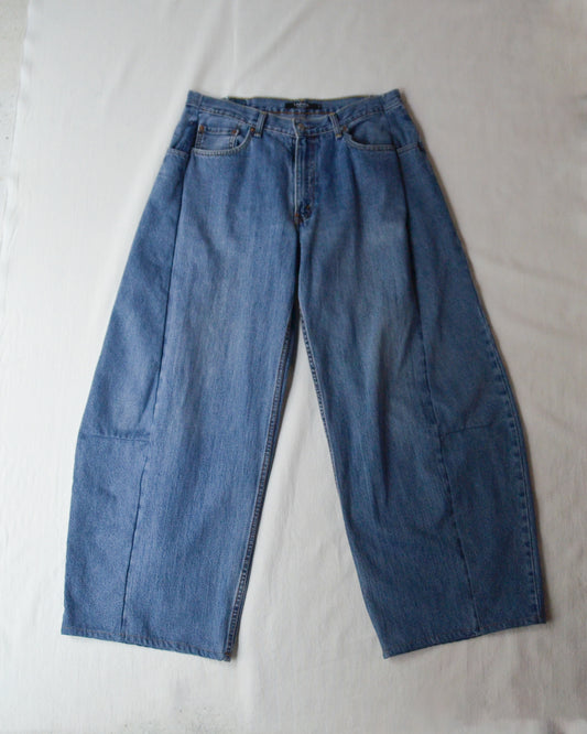 RE-010-18 / curve buggy denim【I】
