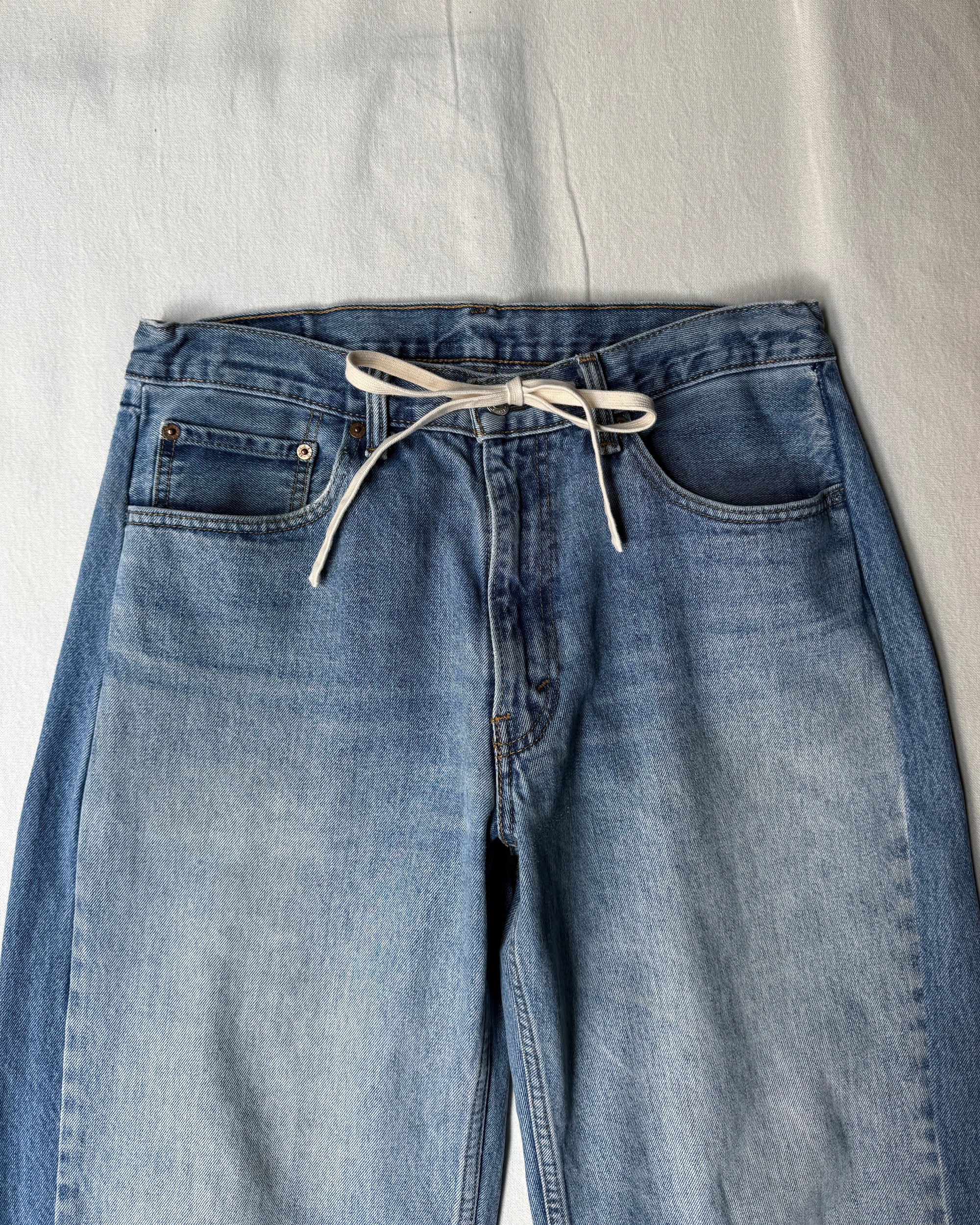 ID25-005-01-F / wide leg easy denim【E】