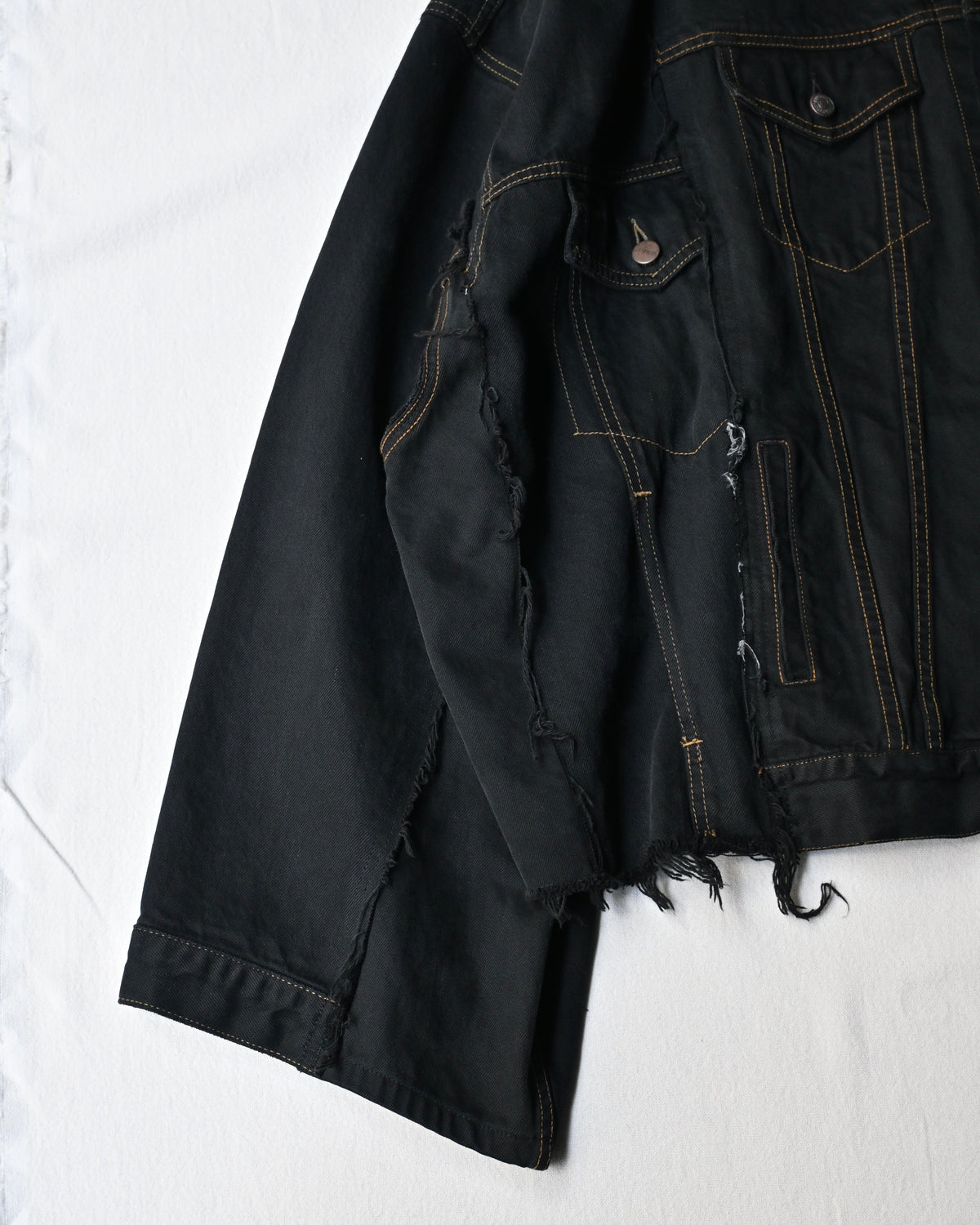 ID-006-07-F / rebuild denim overdyed【B】