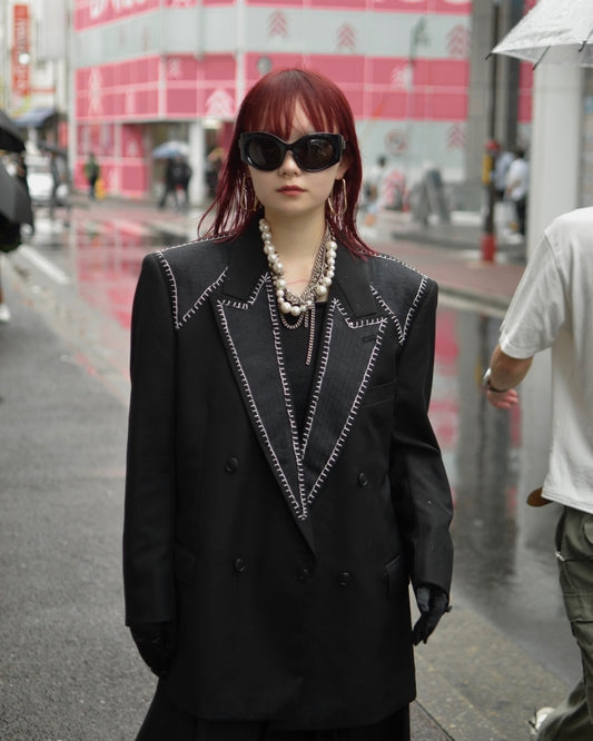 RE-001 / hand stitch tailored jacket【B】