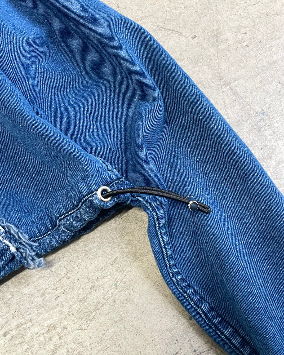 ID26-014-04-F / denim frill shirt 【B】