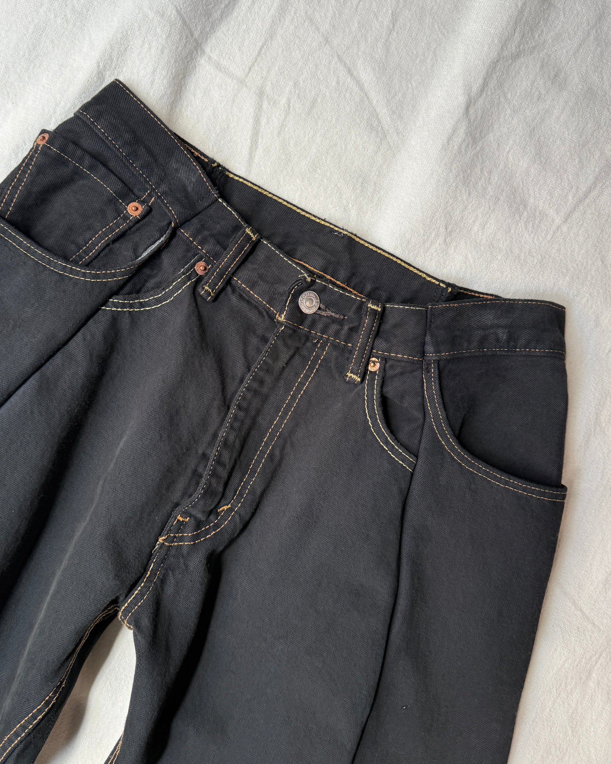 ID-005-M / curve buggy denim over dyed【C】