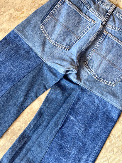 RE-004 / 4panel docking denim【C】