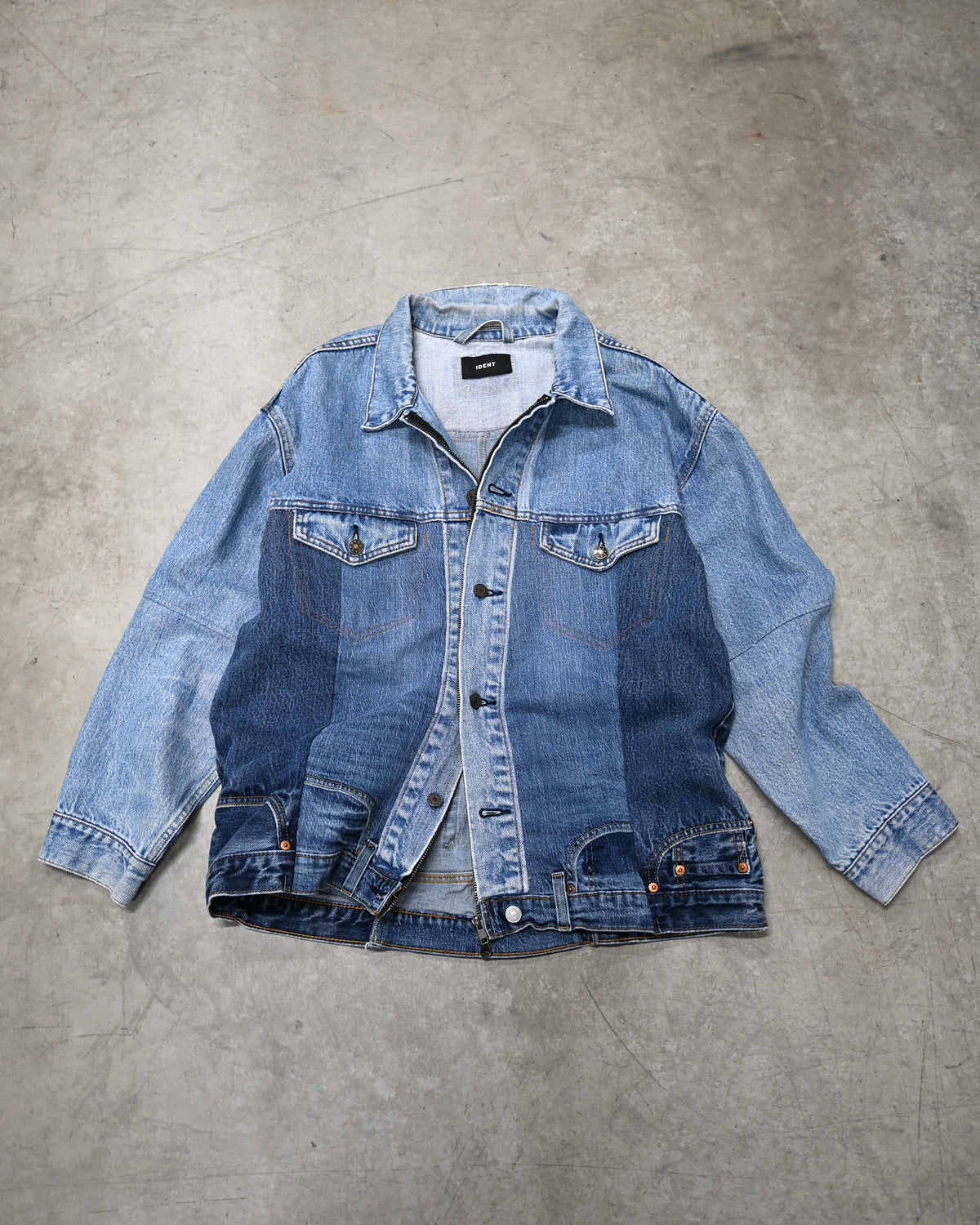 ID26-050-F / upside down denim jacket【A】