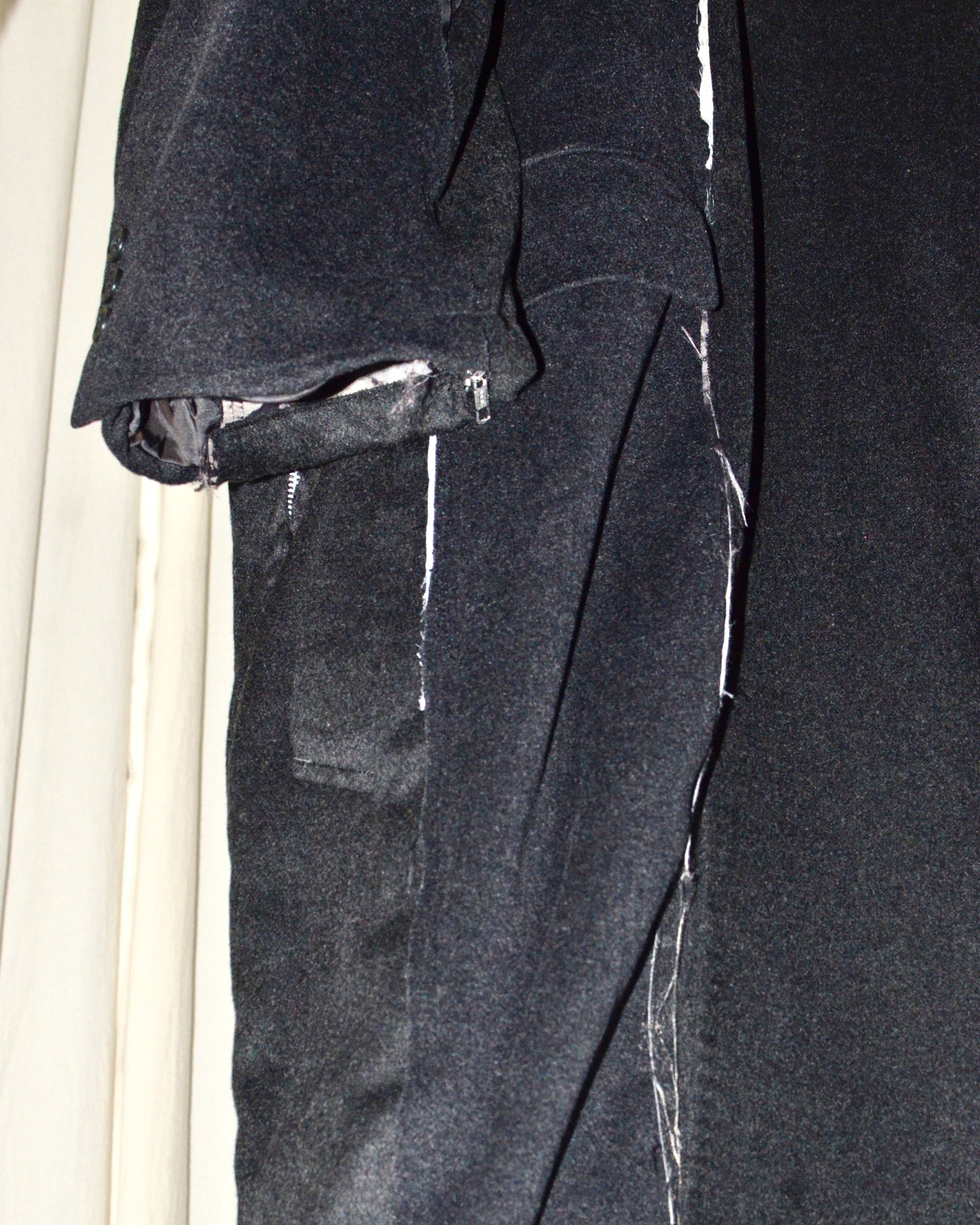 ID25-029-F / rebuild kimono cashmere coat【A】