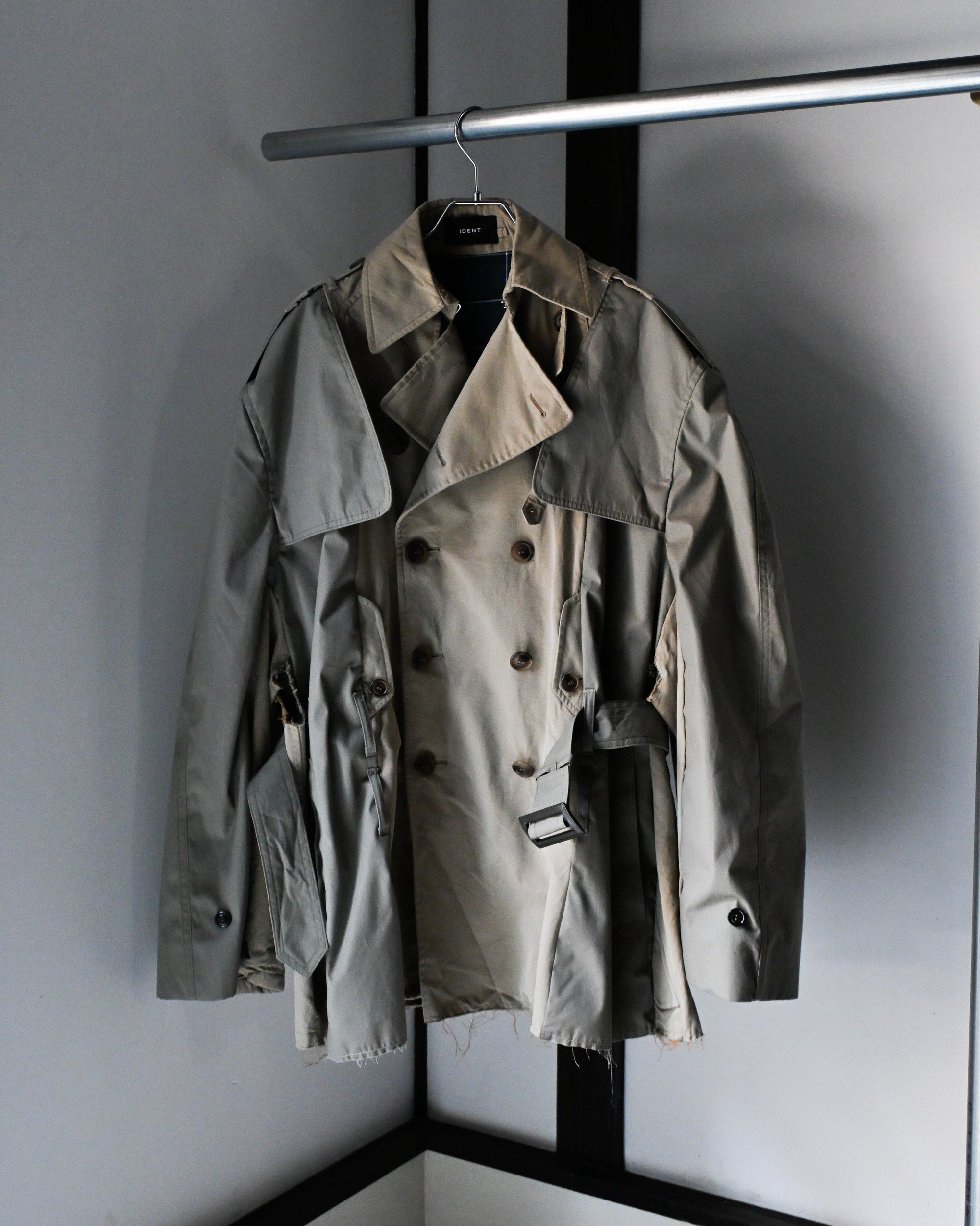 ID26-001-02-F / rebuild trench jacket【A】