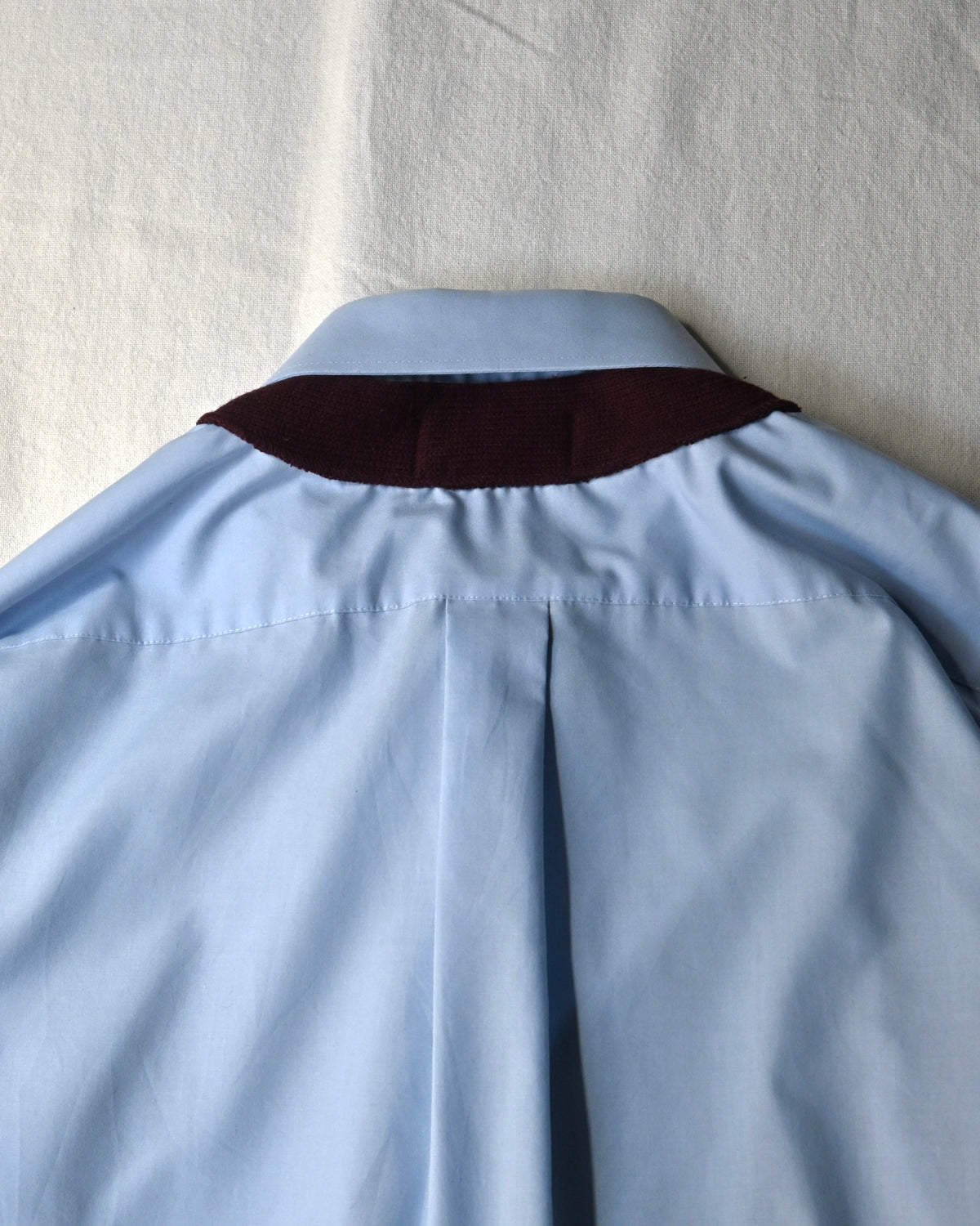 ID26-048-01-F / fake layered cardigan 【A】