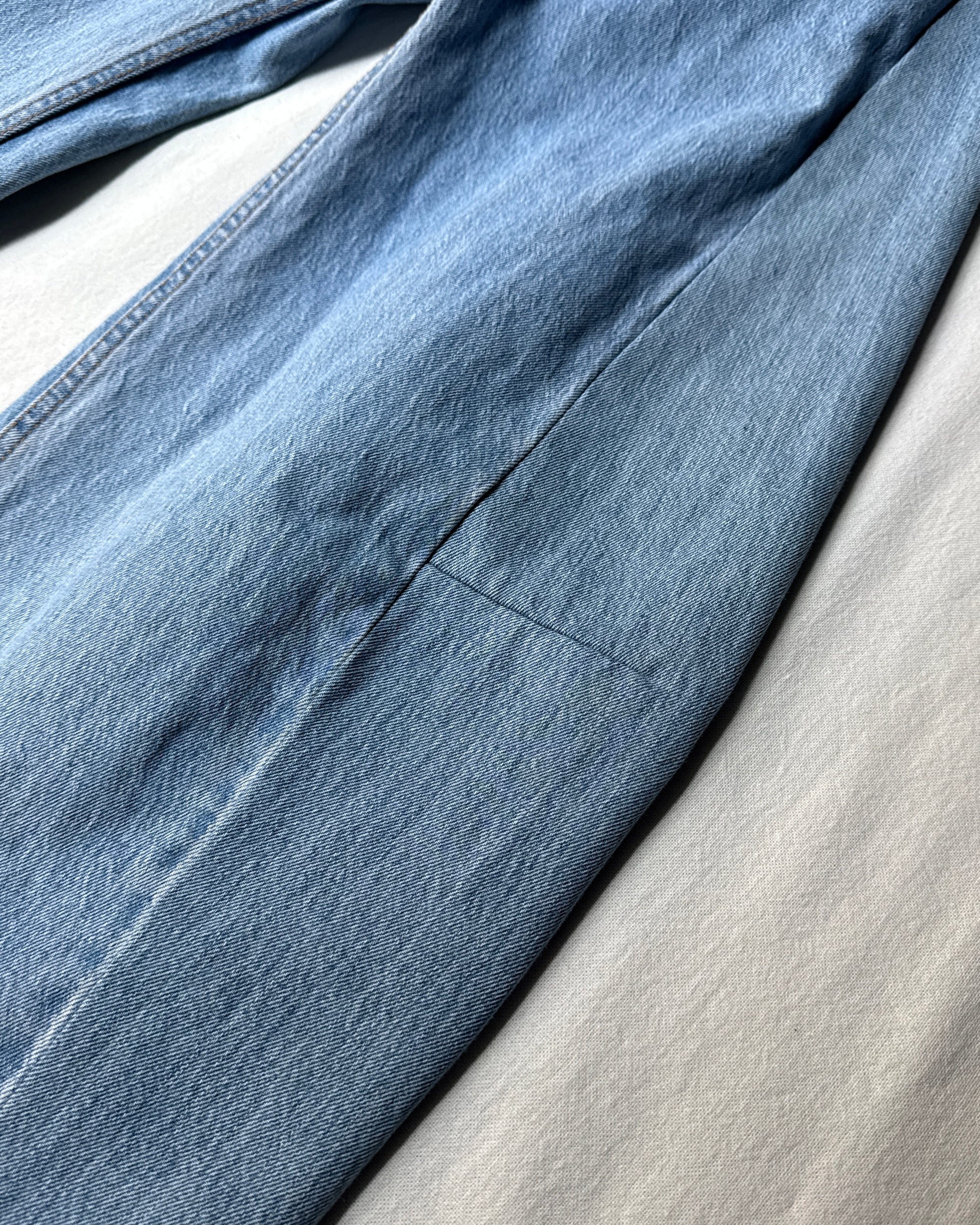 RE-010-27 / curve buggy denim【A】