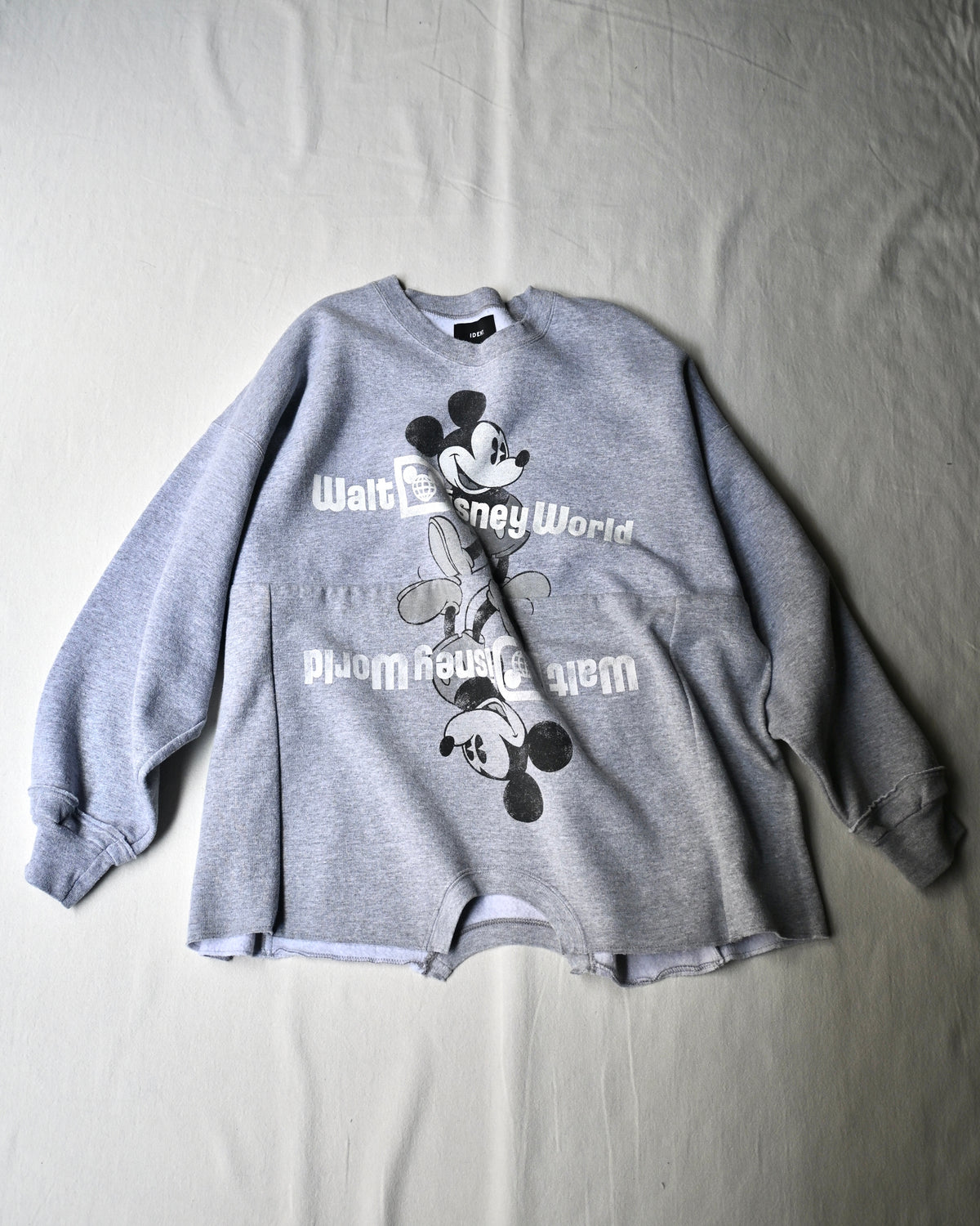 ID26-060-F / mirrored mickey sweat【B】
